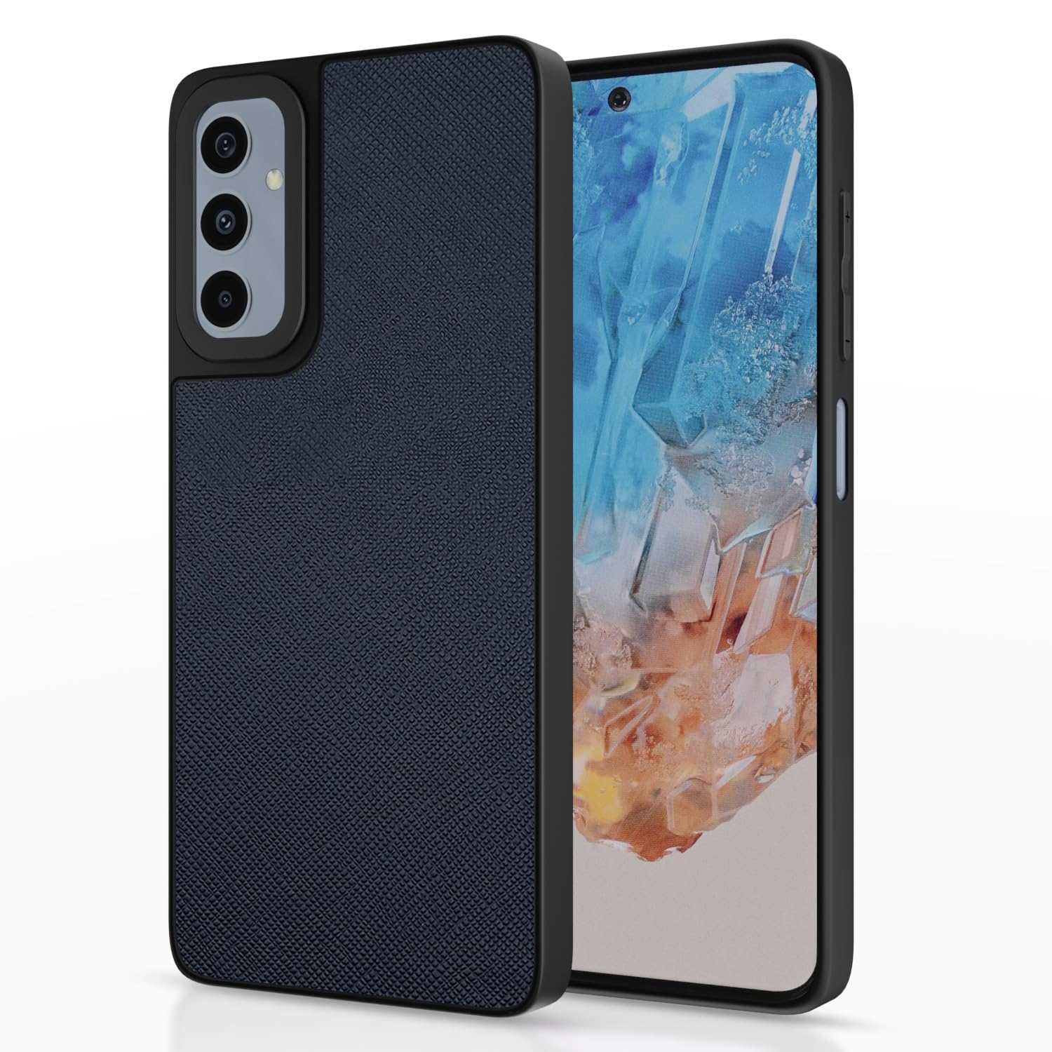Samsung M35 5G phone cover in blue by Pikkme