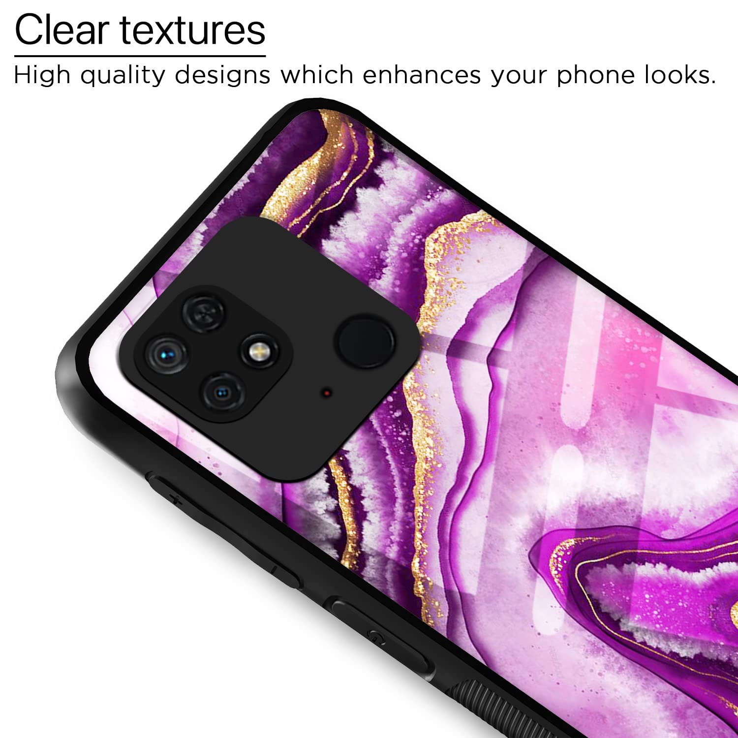 Pikkme Redmi 10/10 Power Hybrid mobile back cover – photo 4