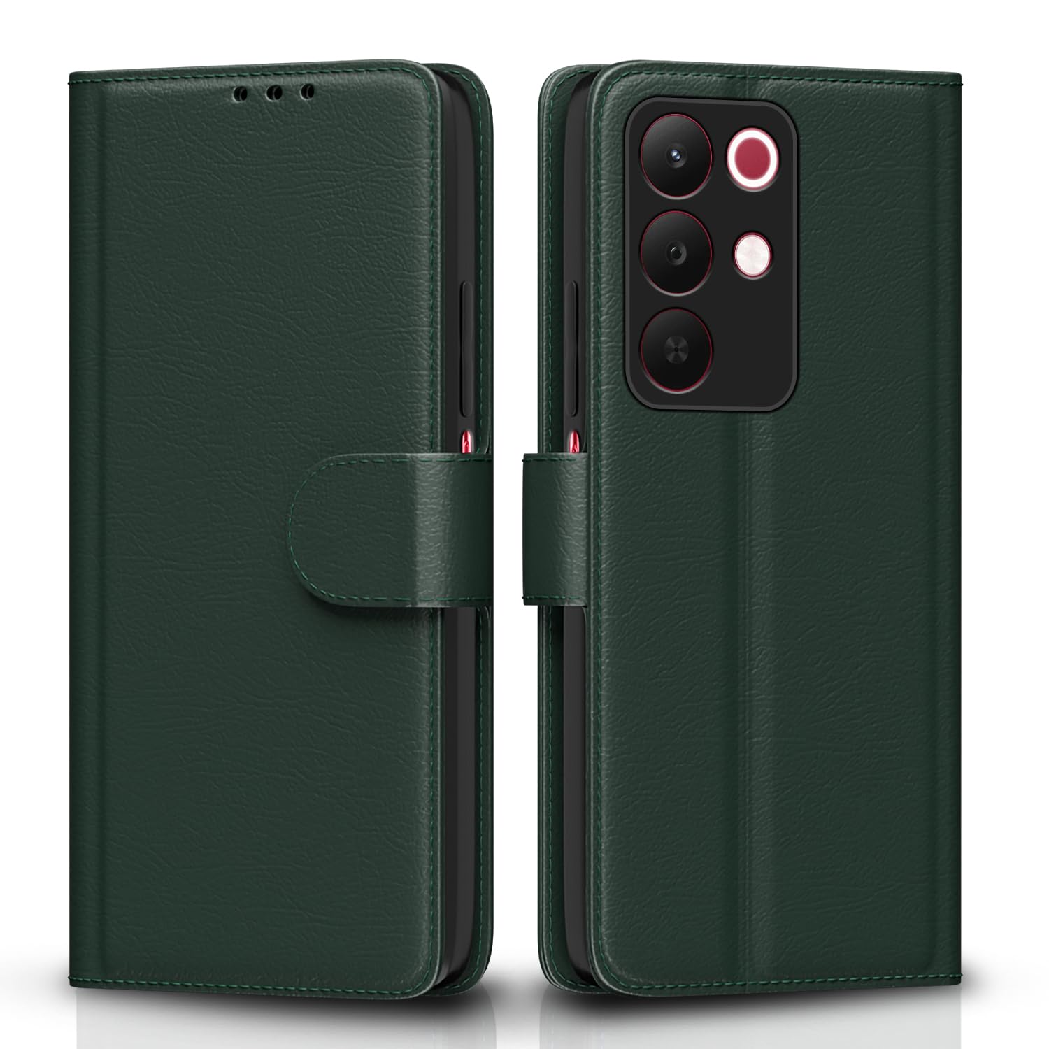 Pikkme Realme Narzo 90X/C85/15X 5G Wallet green flip case