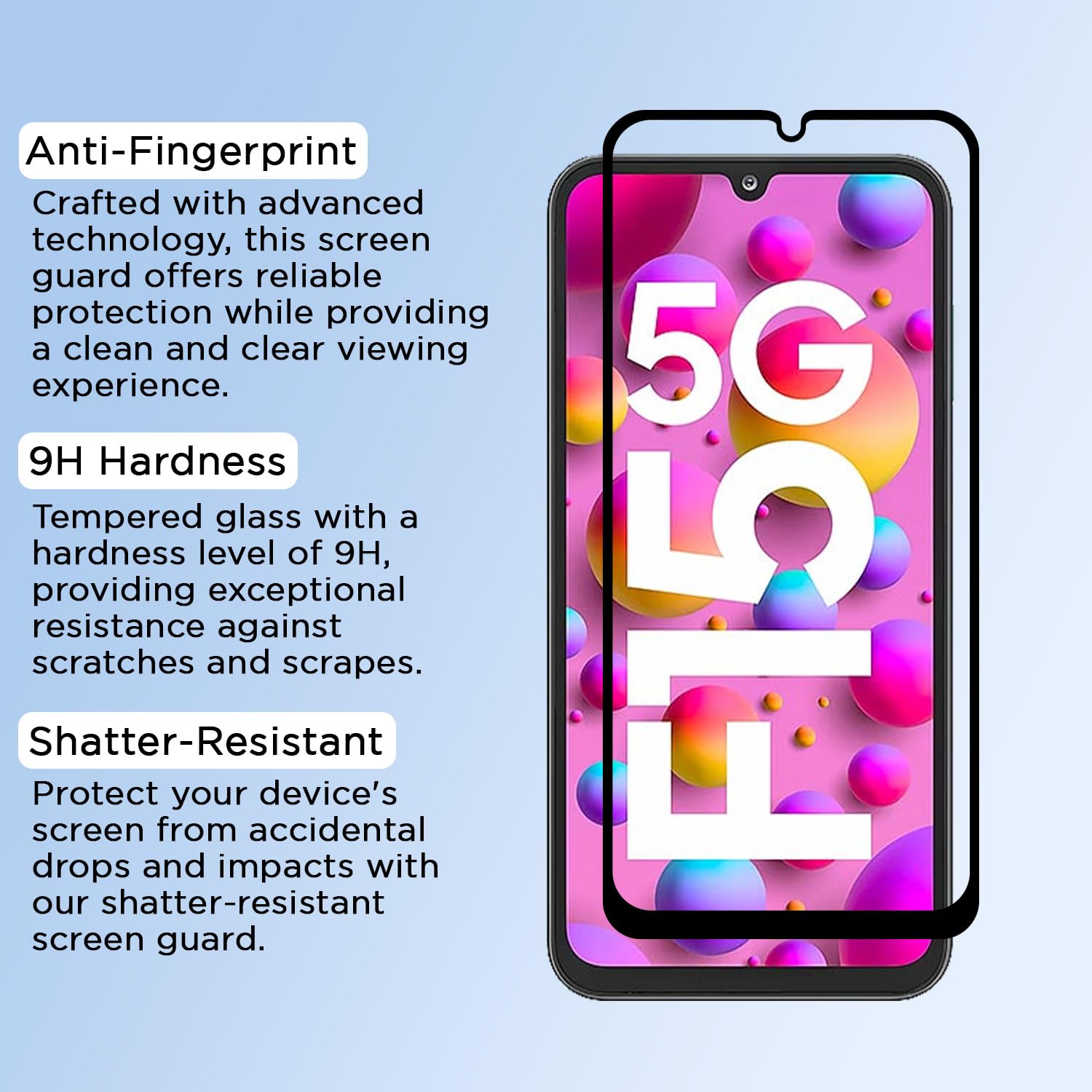 Pikkme tempered glass for Samsung F15/M15/M15 Prime 5G – photo 7