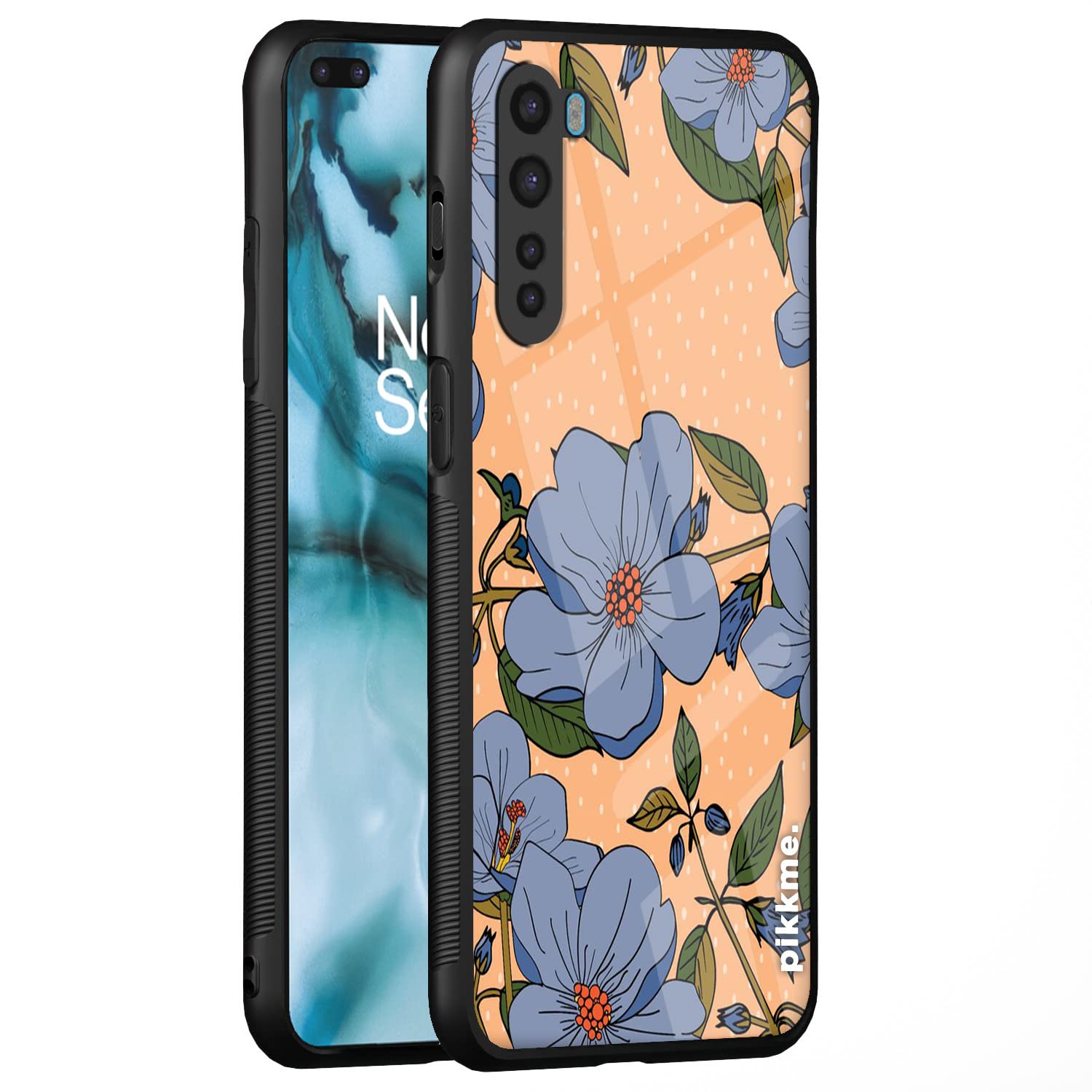 OnePlus Nord Flower mobile back cover by Pikkme