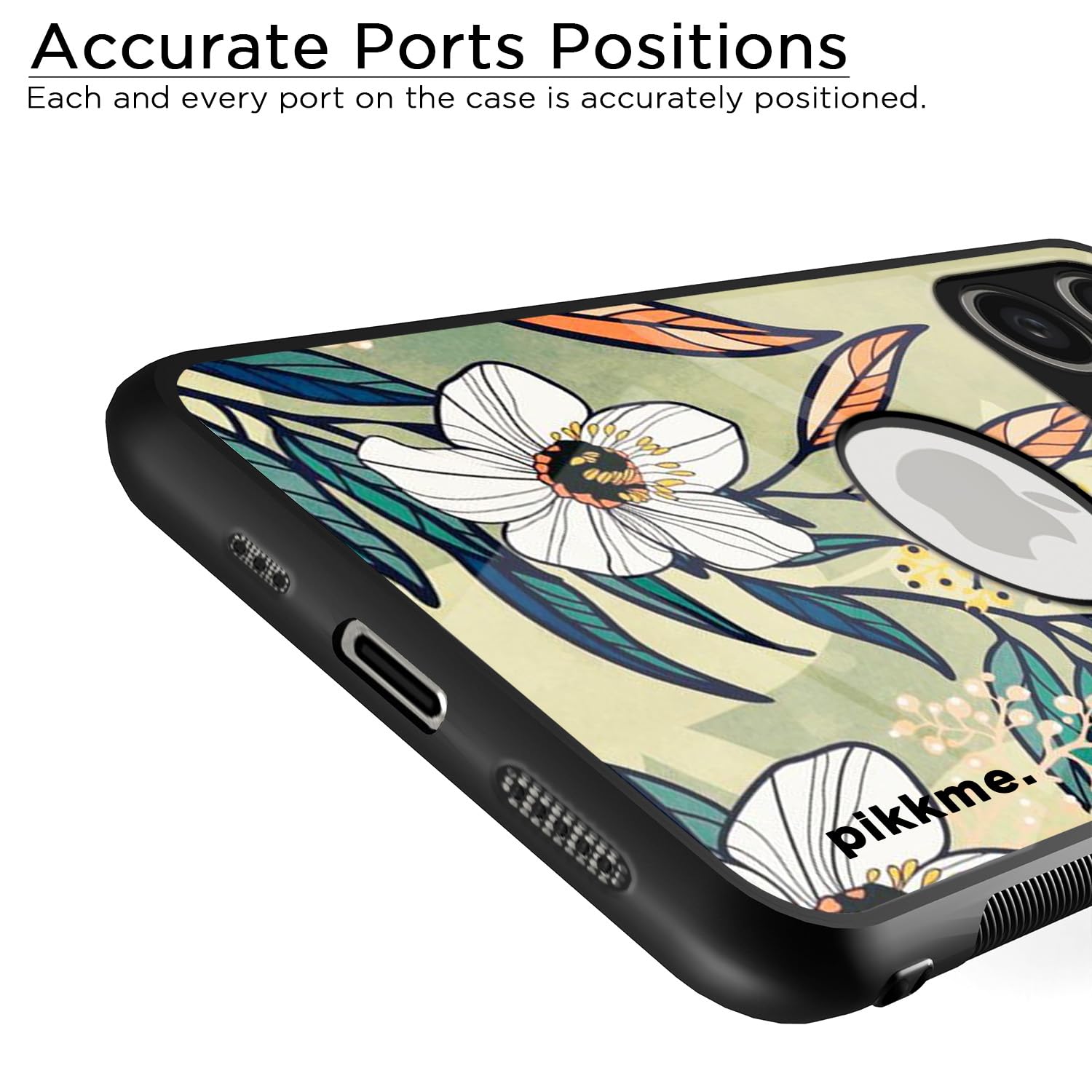 Pikkme Flower phone cover for iPhone 15 Pro – photo 6