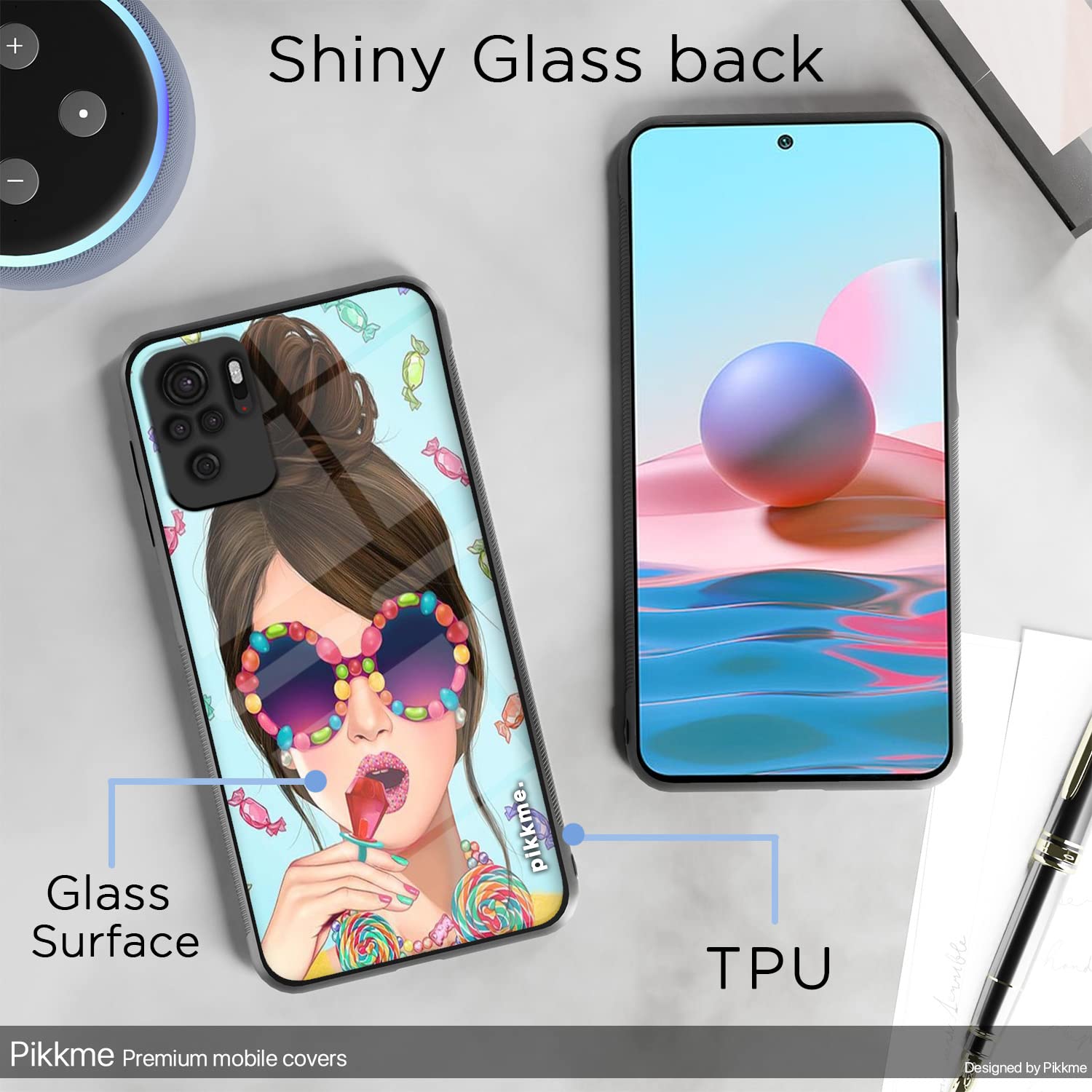 Redmi Note 10/Note 10s Hybrid mobile cover by Pikkme – photo 3