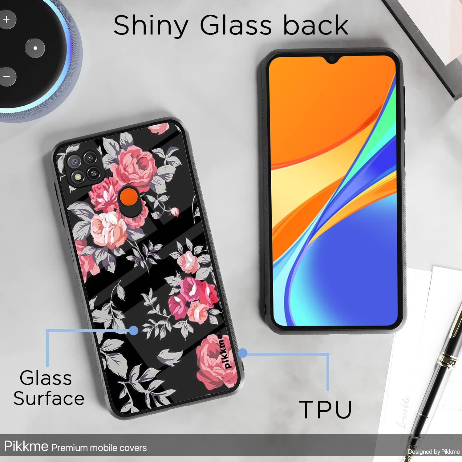 Redmi 10A/9, Poco C31 Flower mobile cover by Pikkme – photo 3