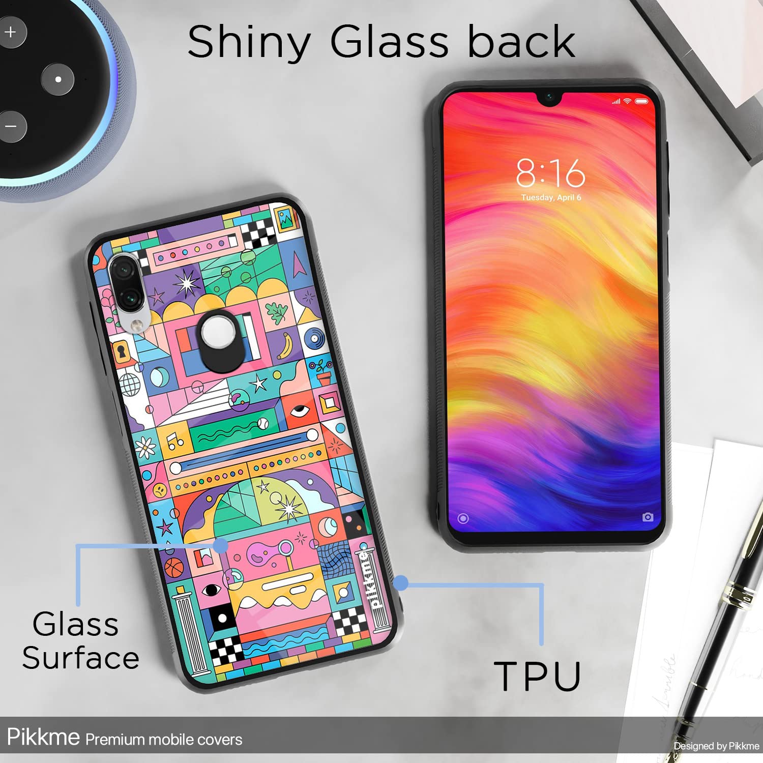 Mobile back cover for Redmi Note 7/Note 7 Pro/Note 7s – Pikkme – photo 3