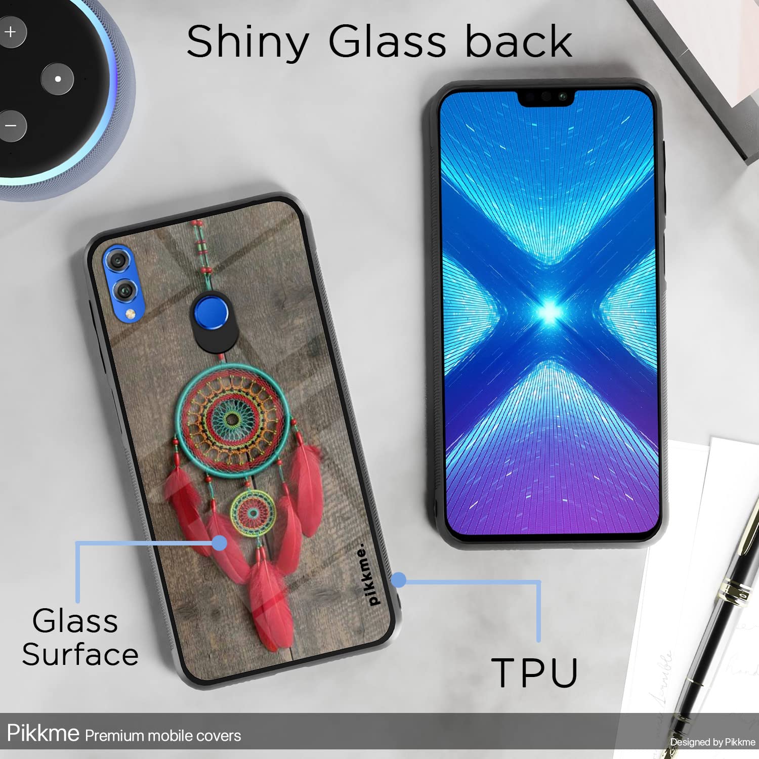 Pikkme Flower mobile back cover for Honor 8X – photo 3