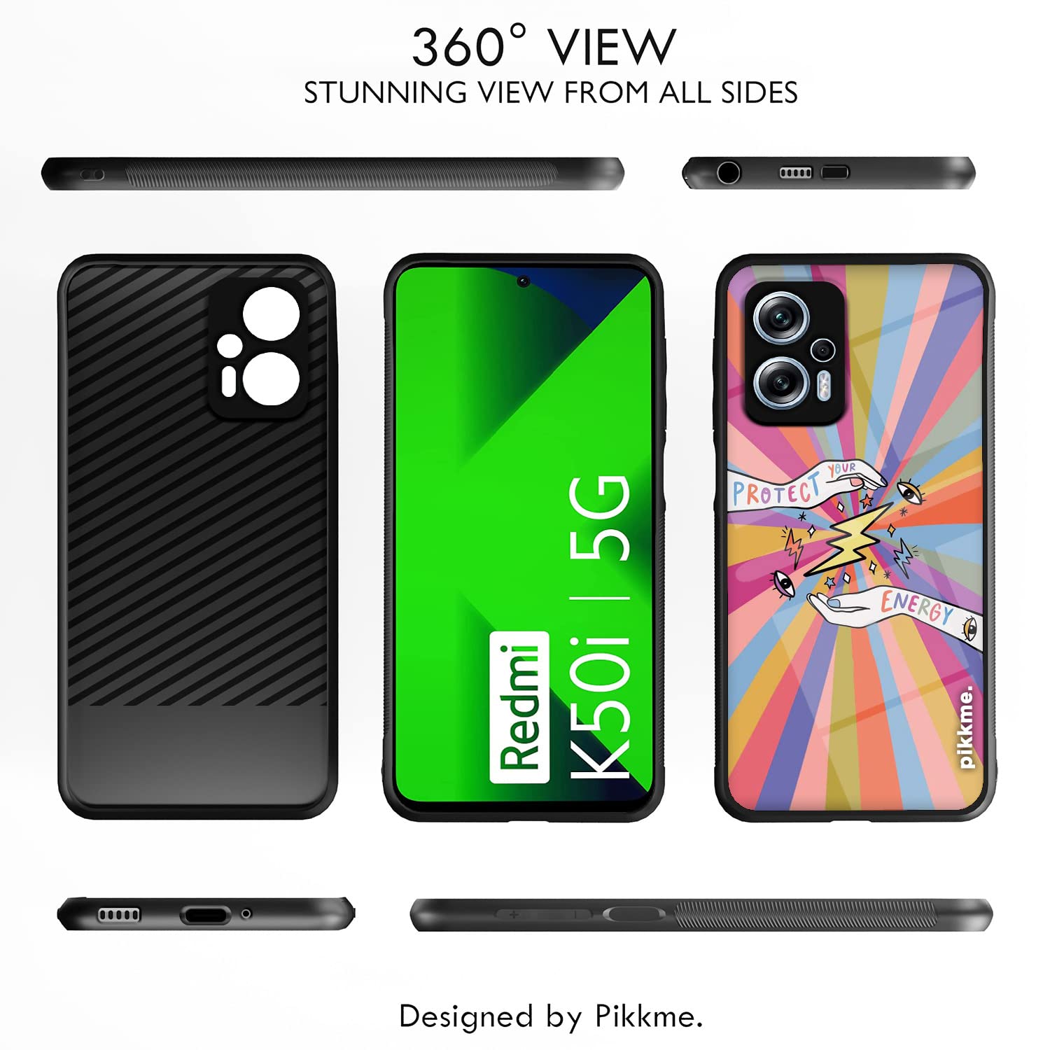 Pikkme Redmi K50i 5G mobile cover – photo 2