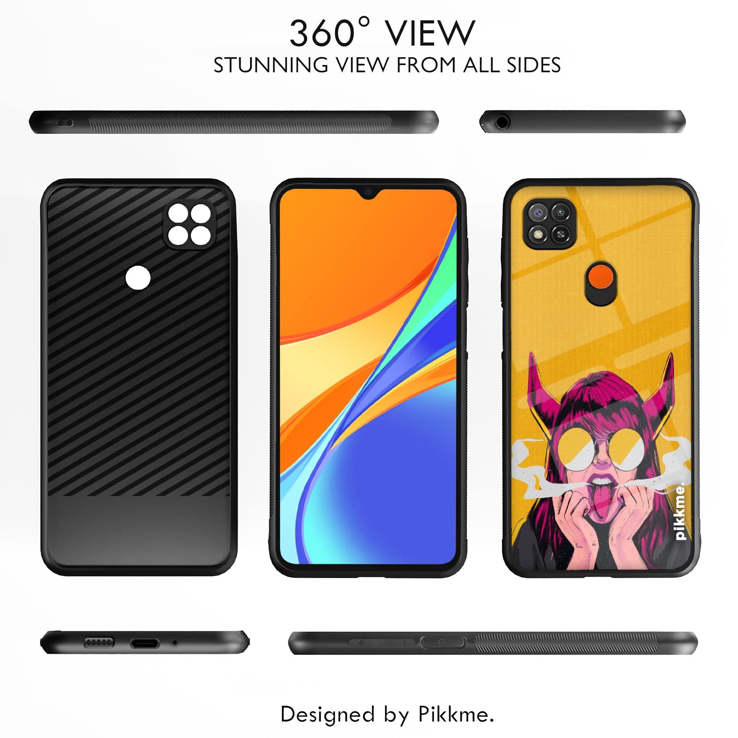 Redmi 10A/9, Poco C31 Hybrid back cover by Pikkme – photo 2