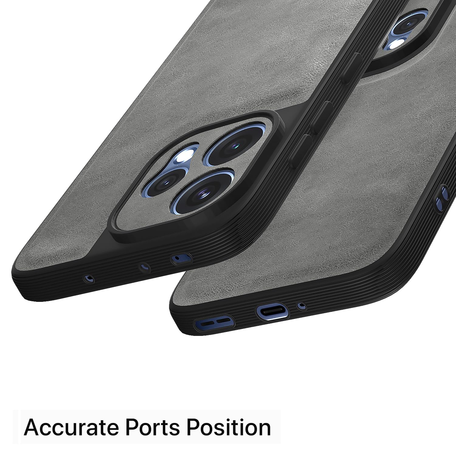 Grey back cover for Oppo Reno 15 5G – Pikkme – photo 4