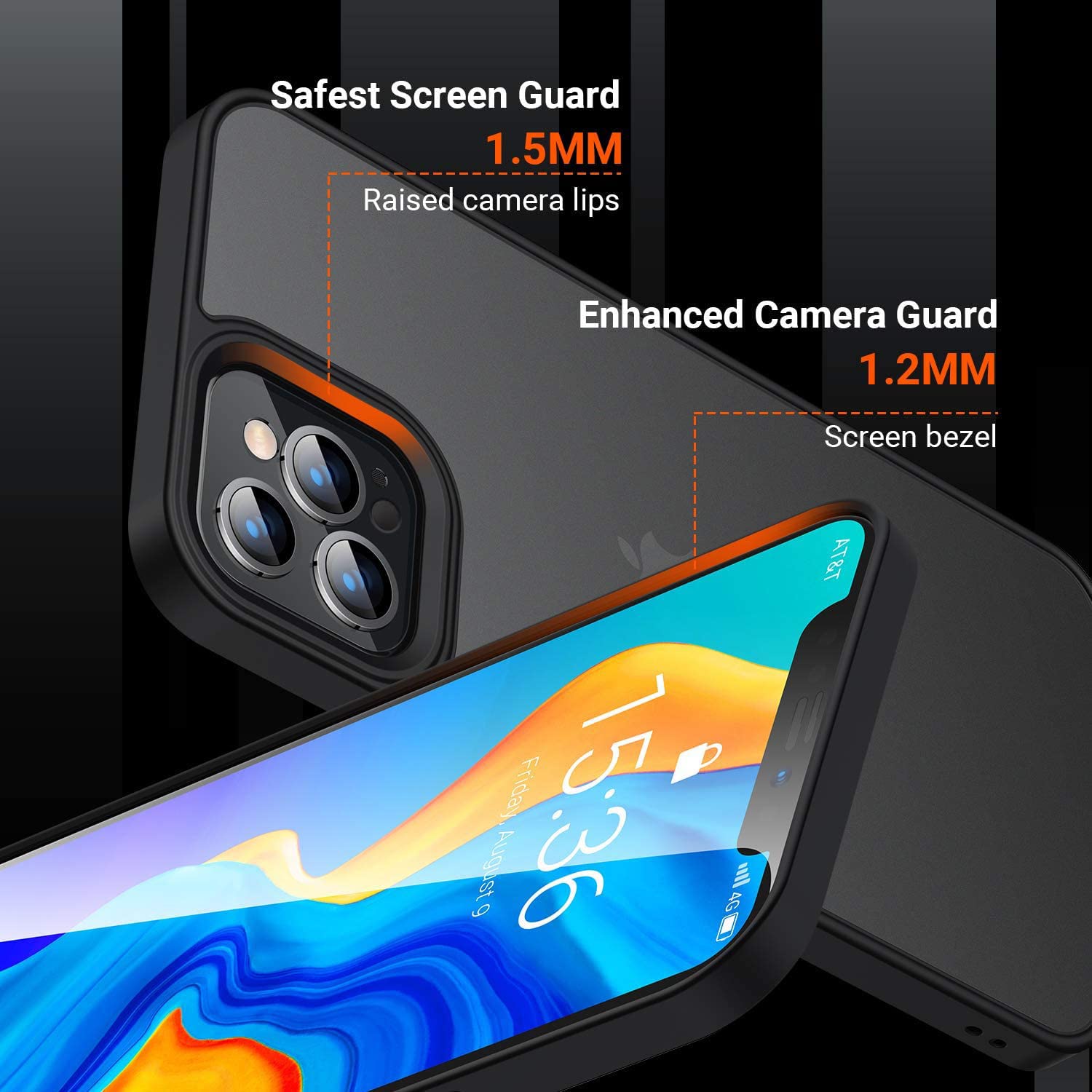 Pikkme black back cover for iPhone 13 Pro – photo 3