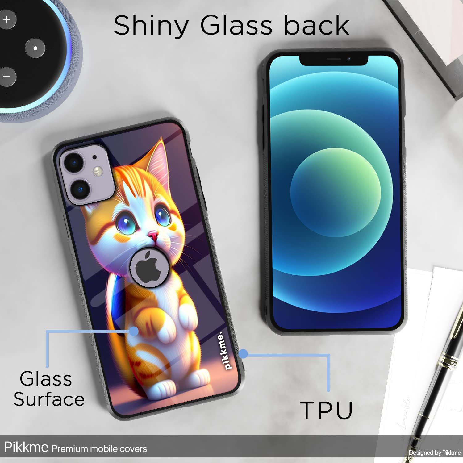 iPhone 12 Cat back cover by Pikkme – photo 3