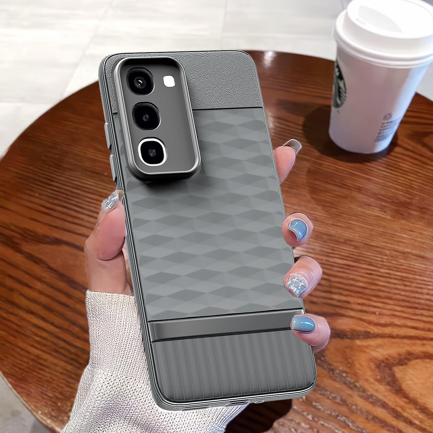 Pikkme grey Silicone mobile cover for Realme P4R 5G – photo 7