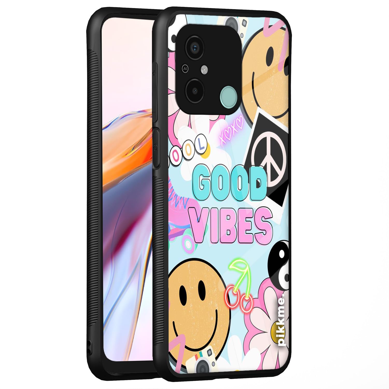 Pikkme back cover for Redmi 12C/Poco C55