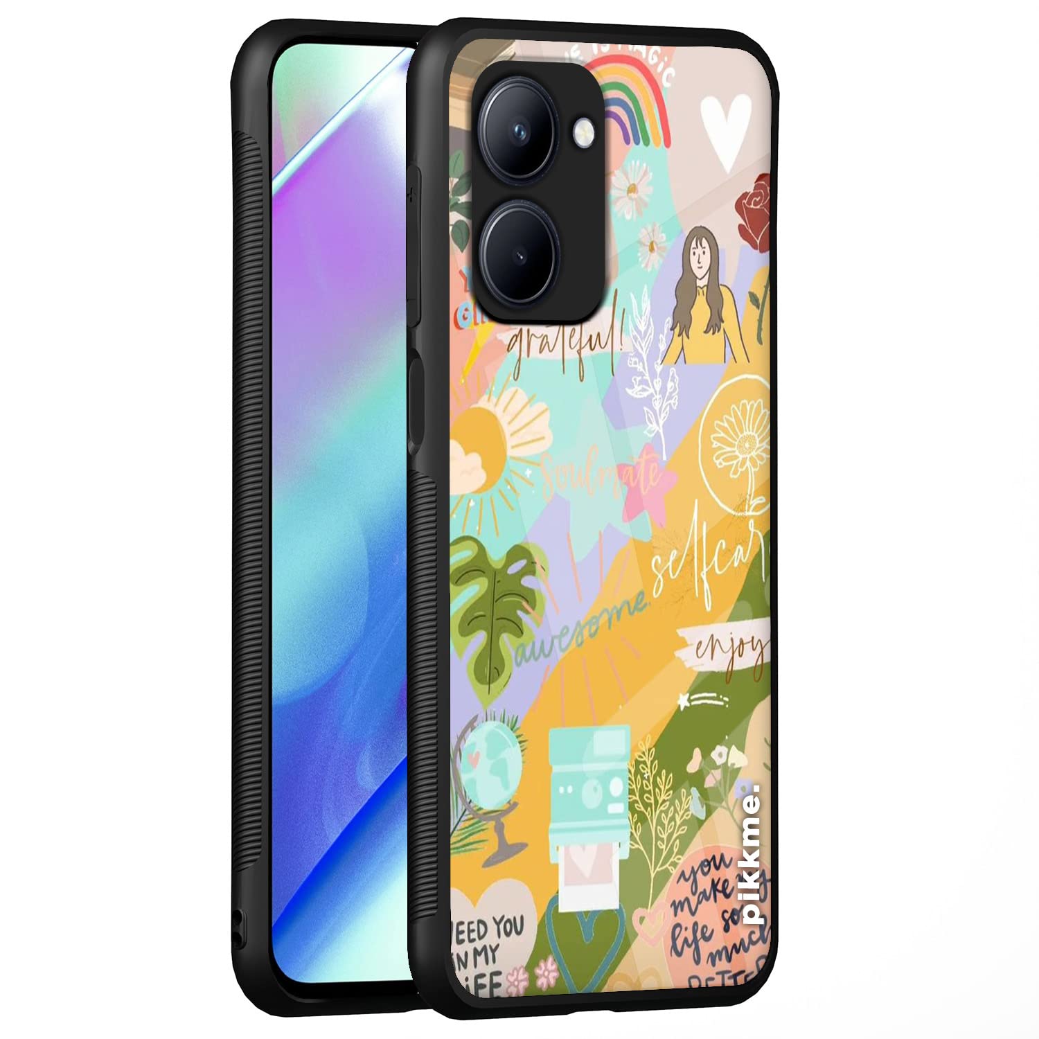 Pikkme back cover for Realme C33