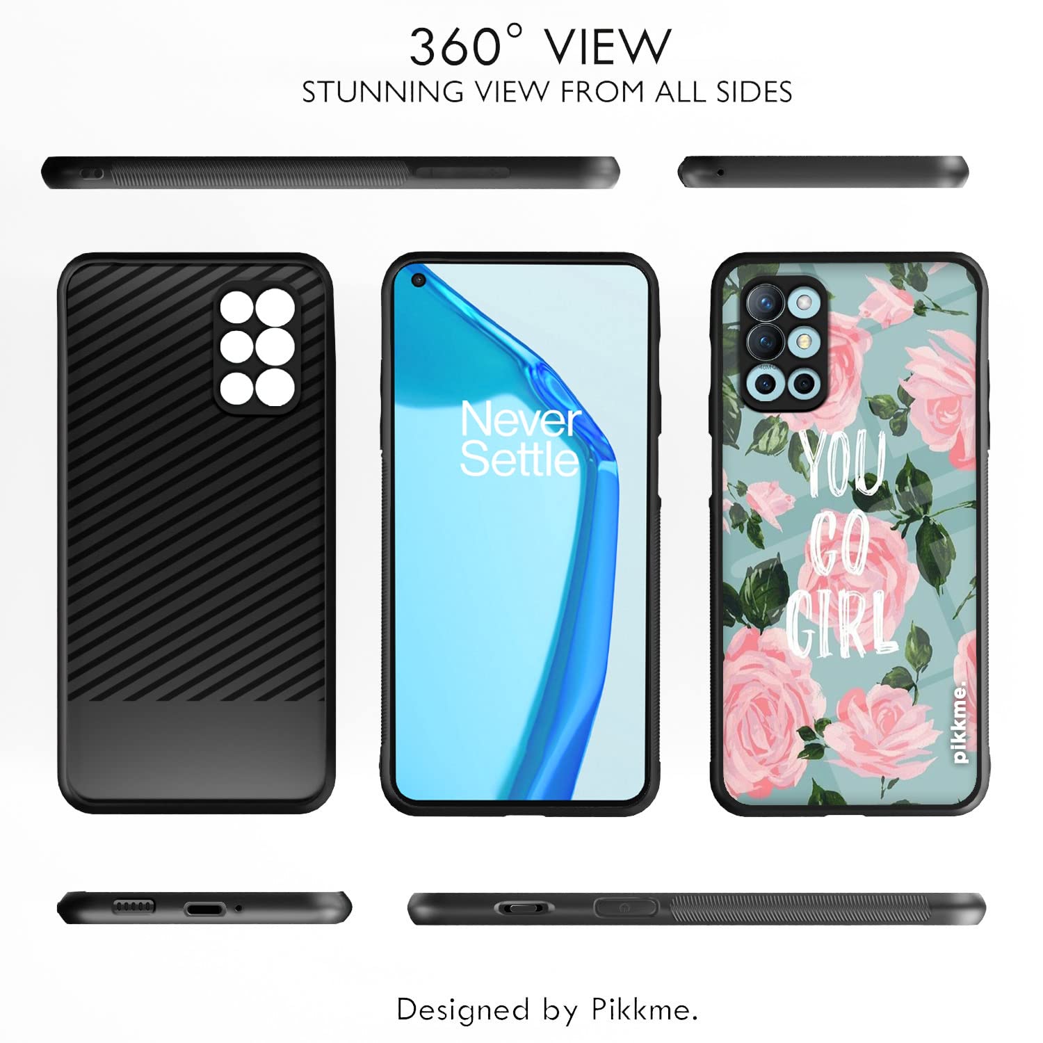 OnePlus 8T Flower back cover by Pikkme – photo 2