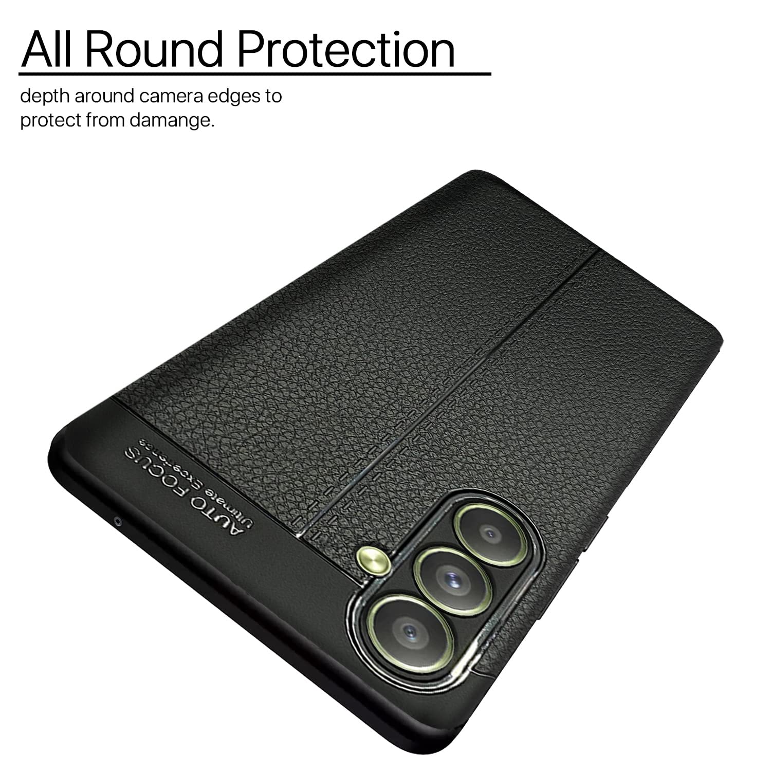 Samsung A54 5G Carbon mobile cover in black by Pikkme – photo 2