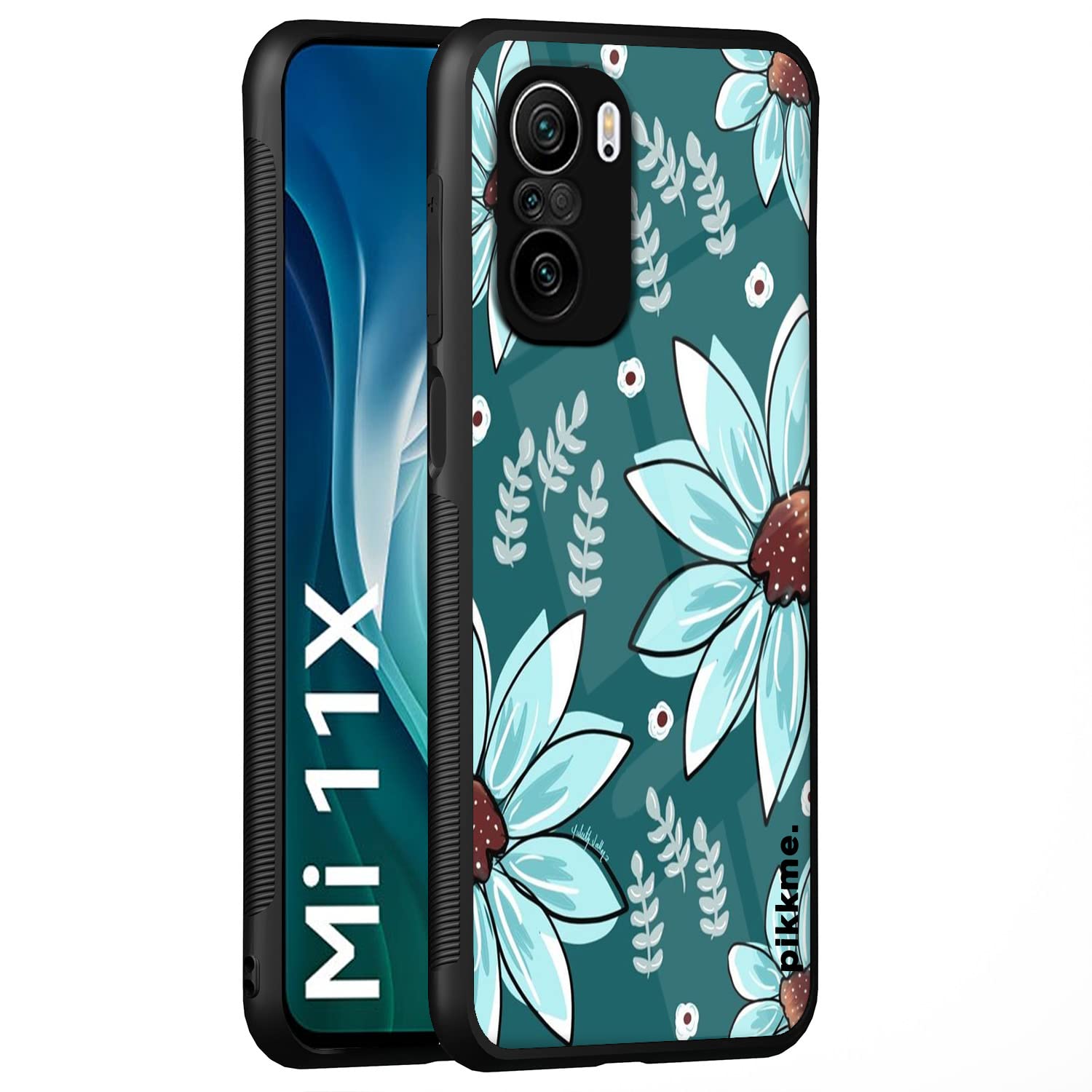 Pikkme Flower back cover for Mi 11X/11X Pro