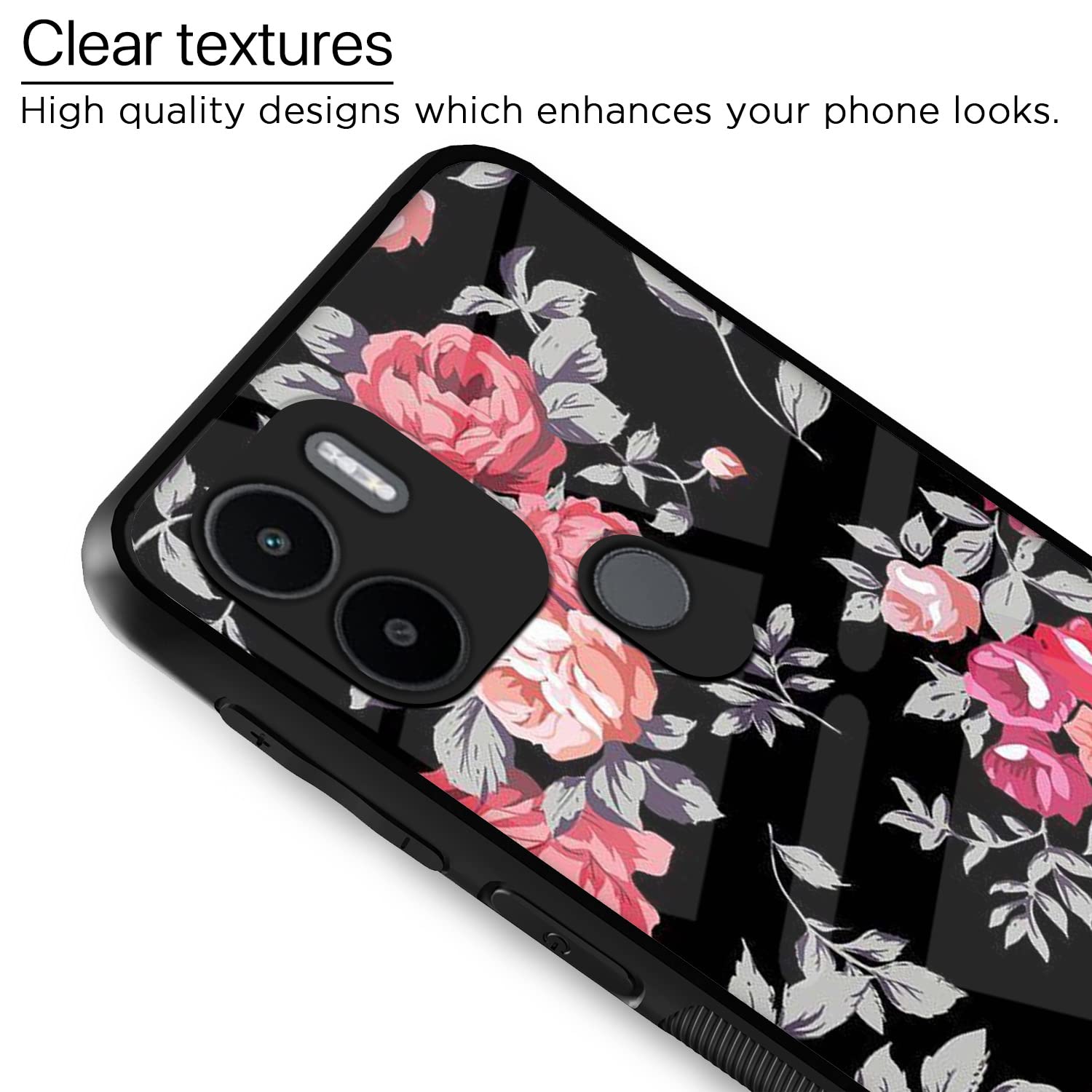 Redmi A1 Plus/A2 Plus/Poco C50 Flower phone cover by Pikkme – photo 3