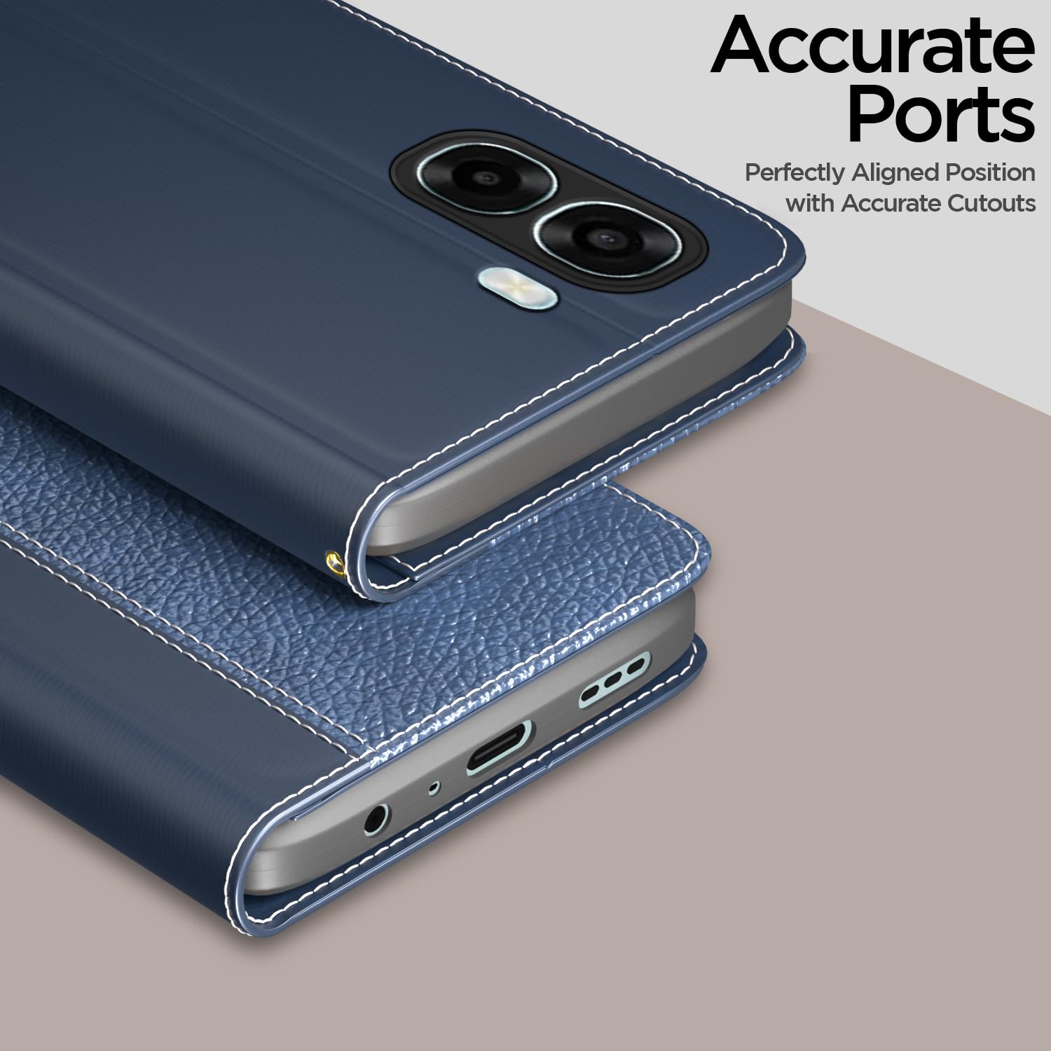 Pikkme Oppo A6X 5G blue flip cover – photo 2