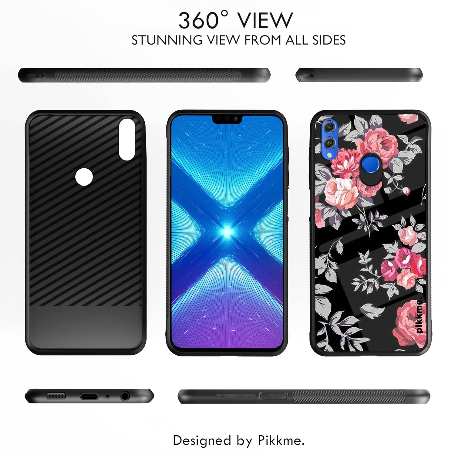 Pikkme Flower back cover for Honor 8X – photo 2