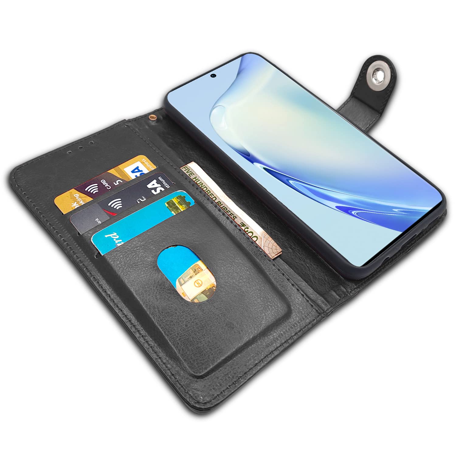 Pikkme black flip cover for Vivo V27/V27 Pro 5G – photo 3