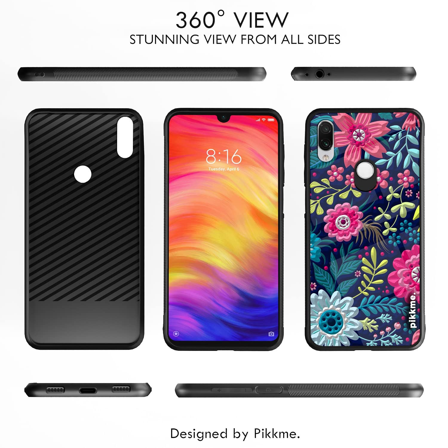 Pikkme Redmi Note 7/Note 7 Pro/Note 7s Flower phone cover – photo 2