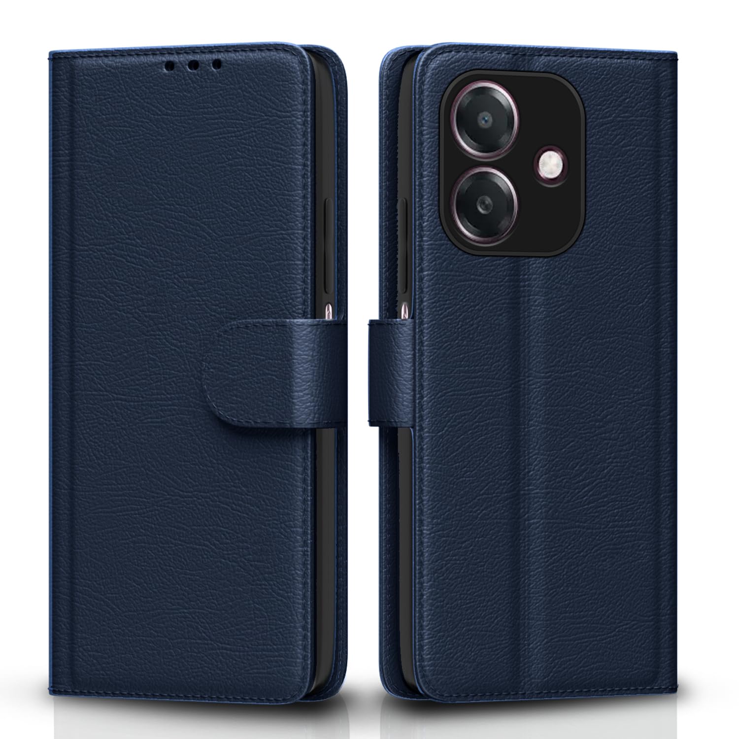 Pikkme blue flip cover for Oppo A3x 5G/A3x 4G/A3 5G