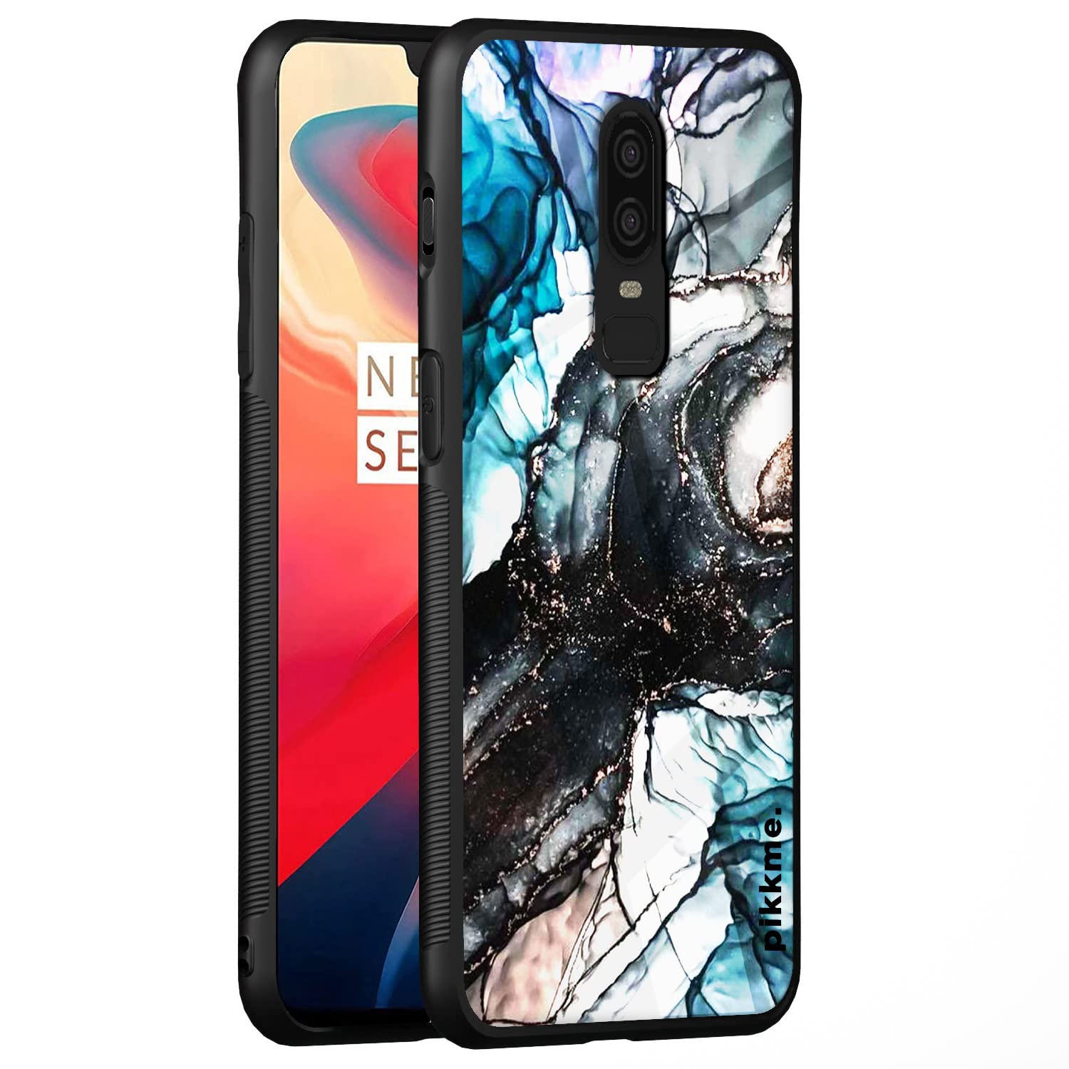 Pikkme Hybrid back cover for OnePlus 6