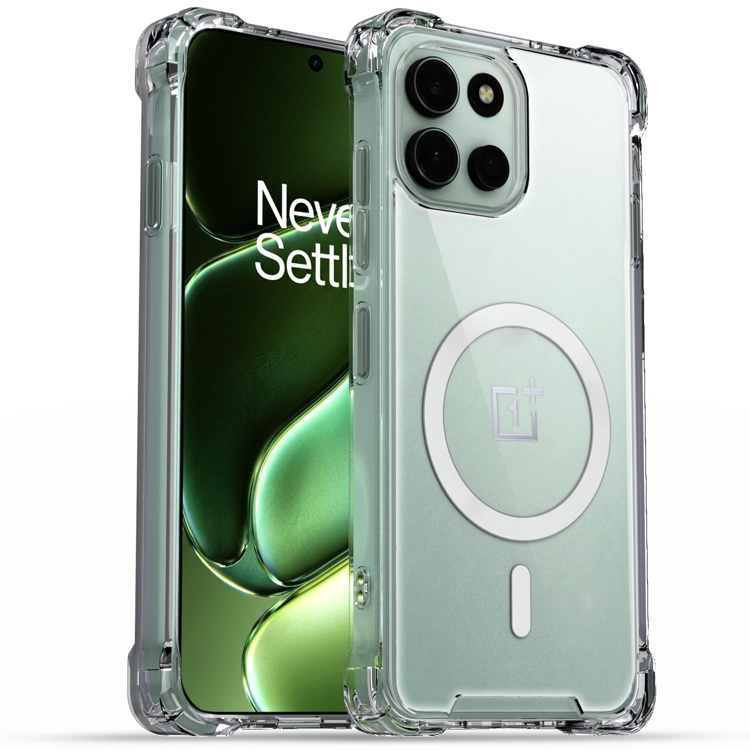 Pikkme OnePlus Nord 6 5G MagSafe transparent mag-safe mobile cover