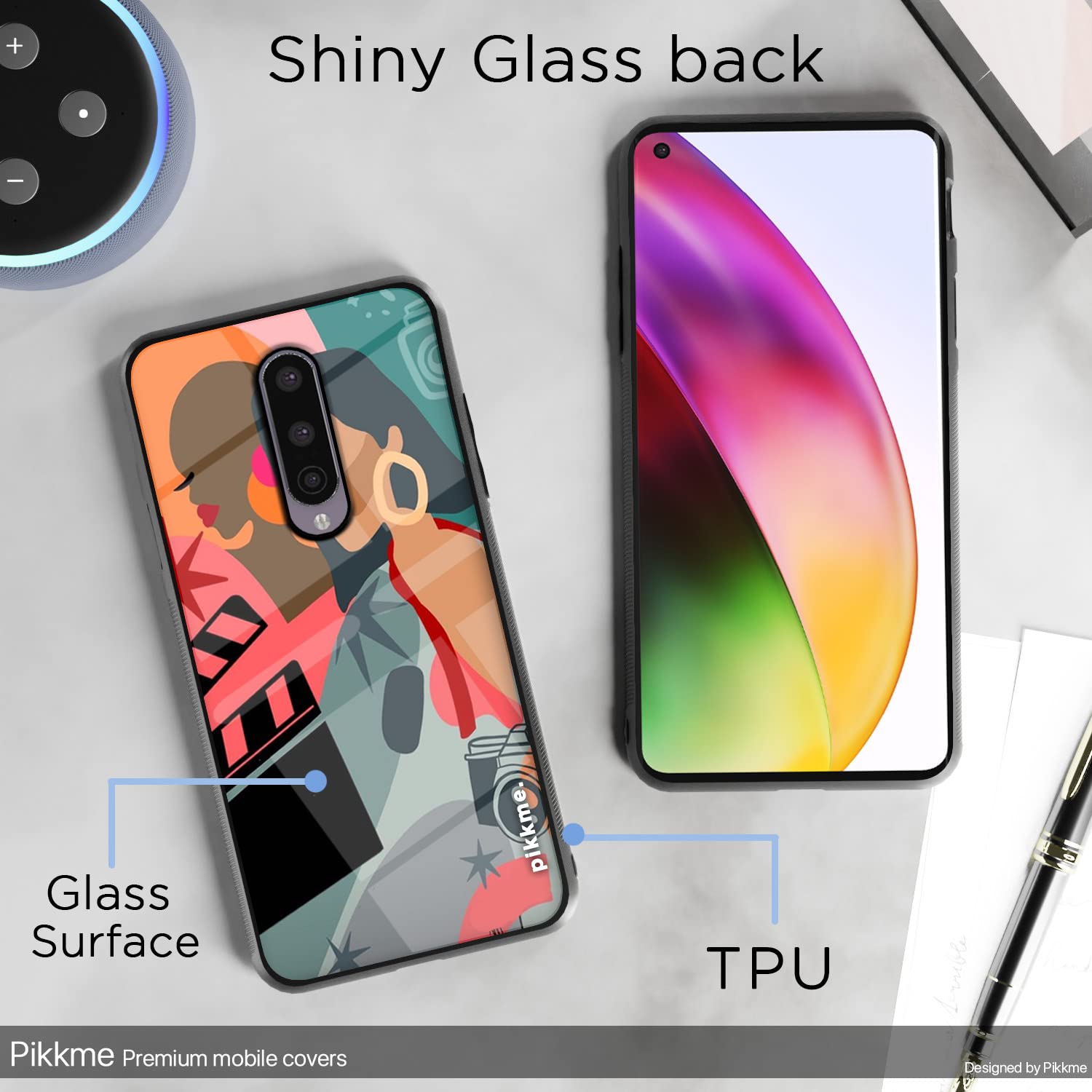 Pikkme Hybrid mobile back cover for OnePlus 8 – photo 3