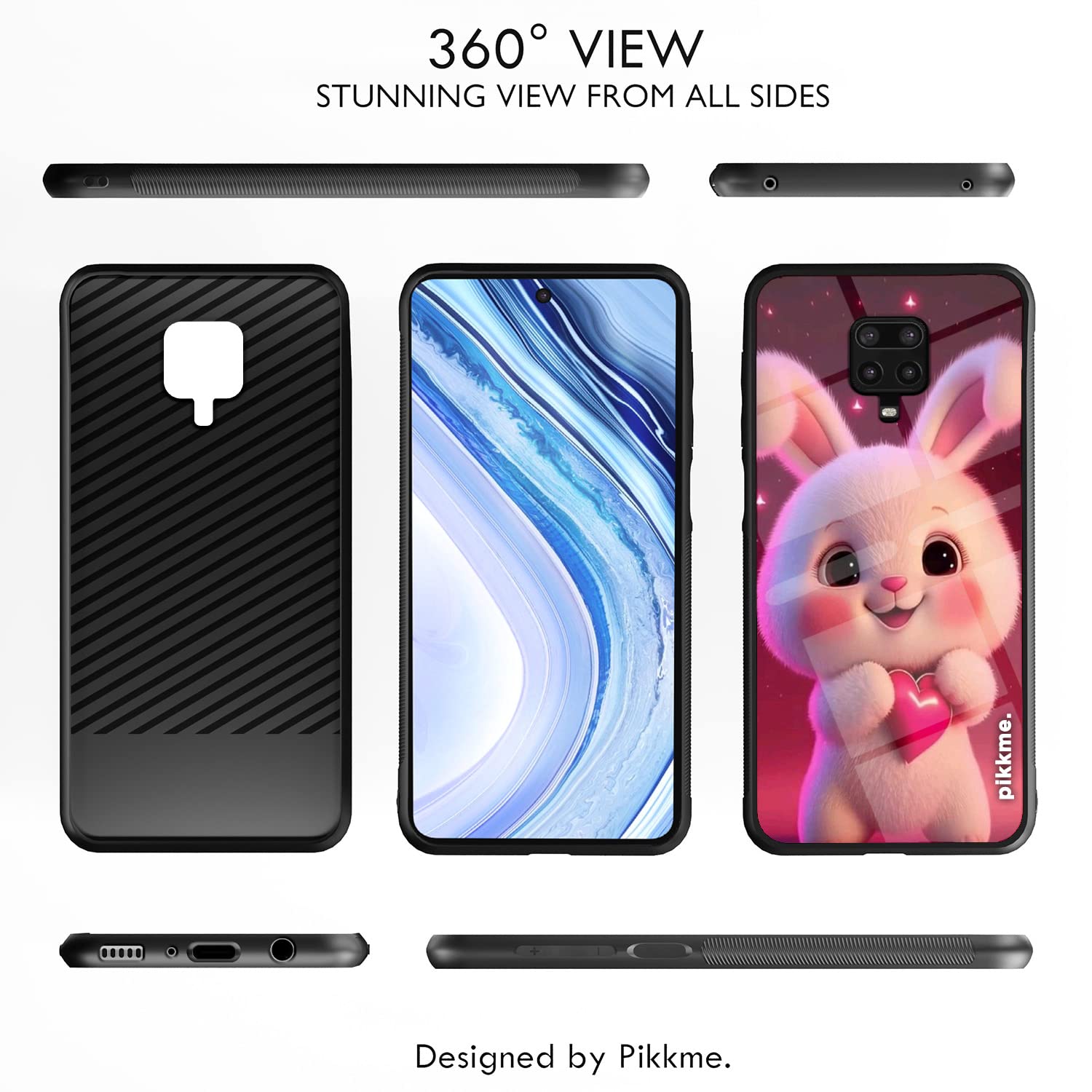 Hybrid Mobile back cover for Redmi Note 9 Pro/Note 9 Pro Max/Note 10 Lite – Pikkme – photo 2