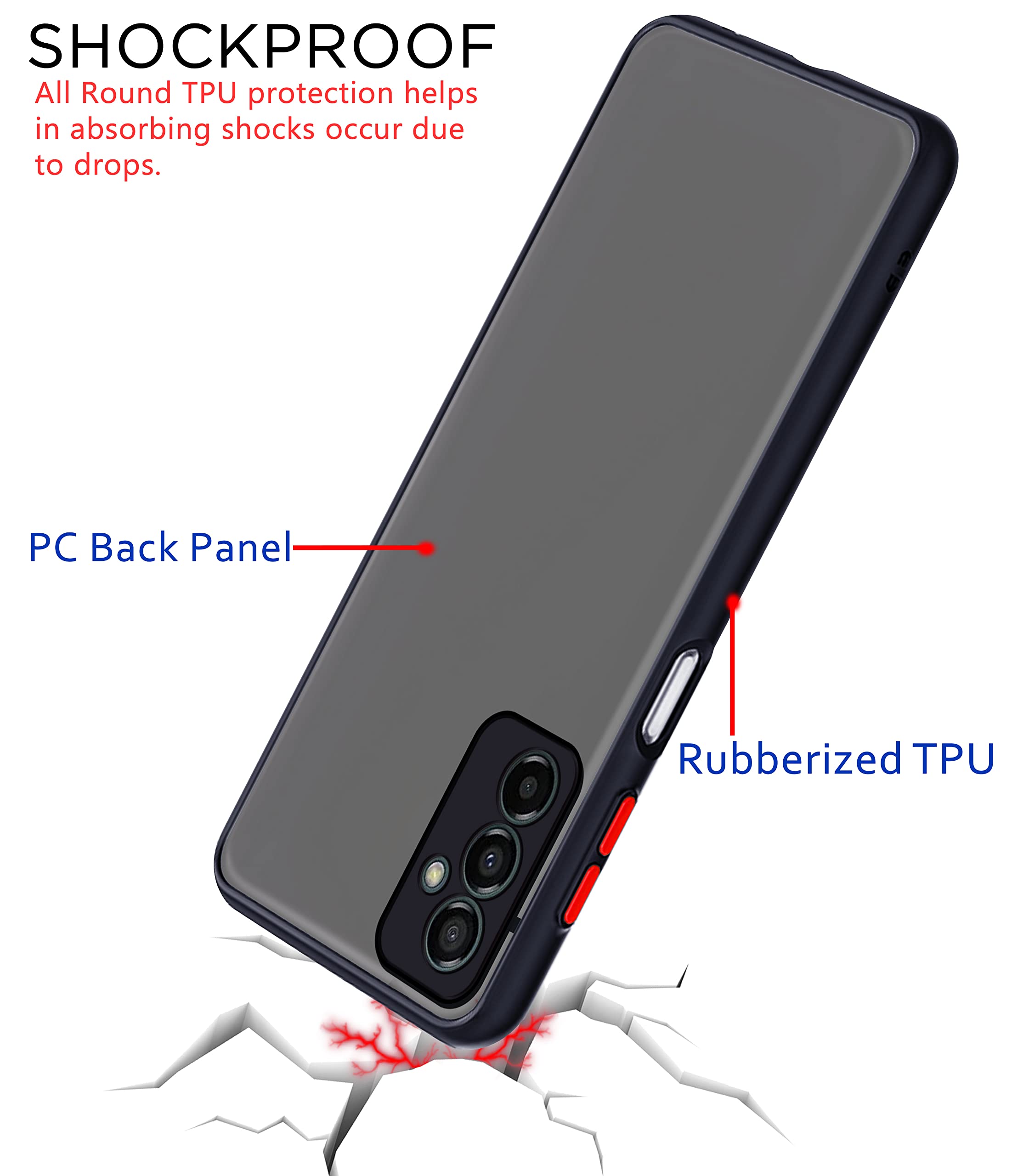 Black back cover for Samsung F23 5G – Pikkme – photo 5