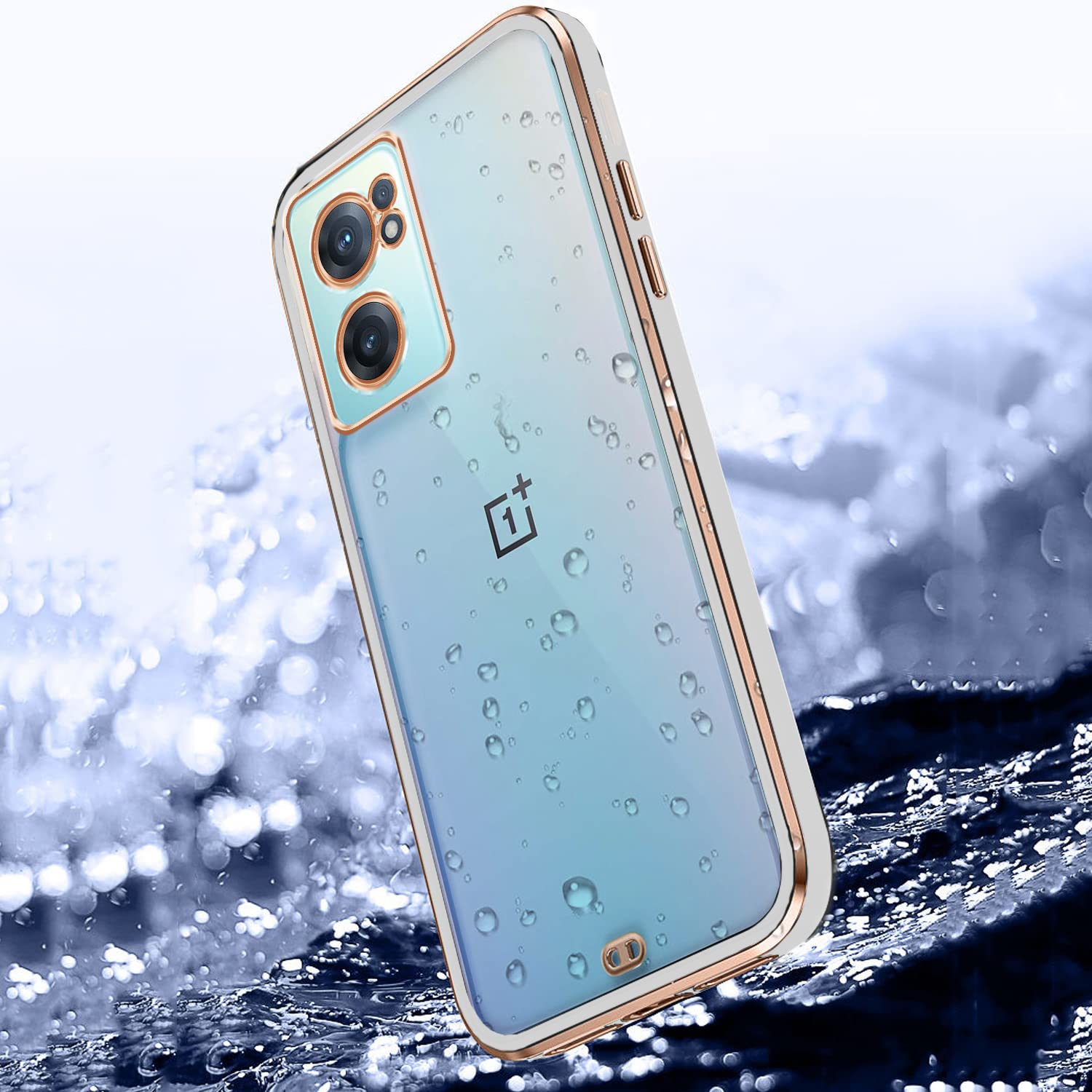 Pikkme OnePlus Nord CE 2 5G thermoplastic polyurethane, white back cover – photo 2