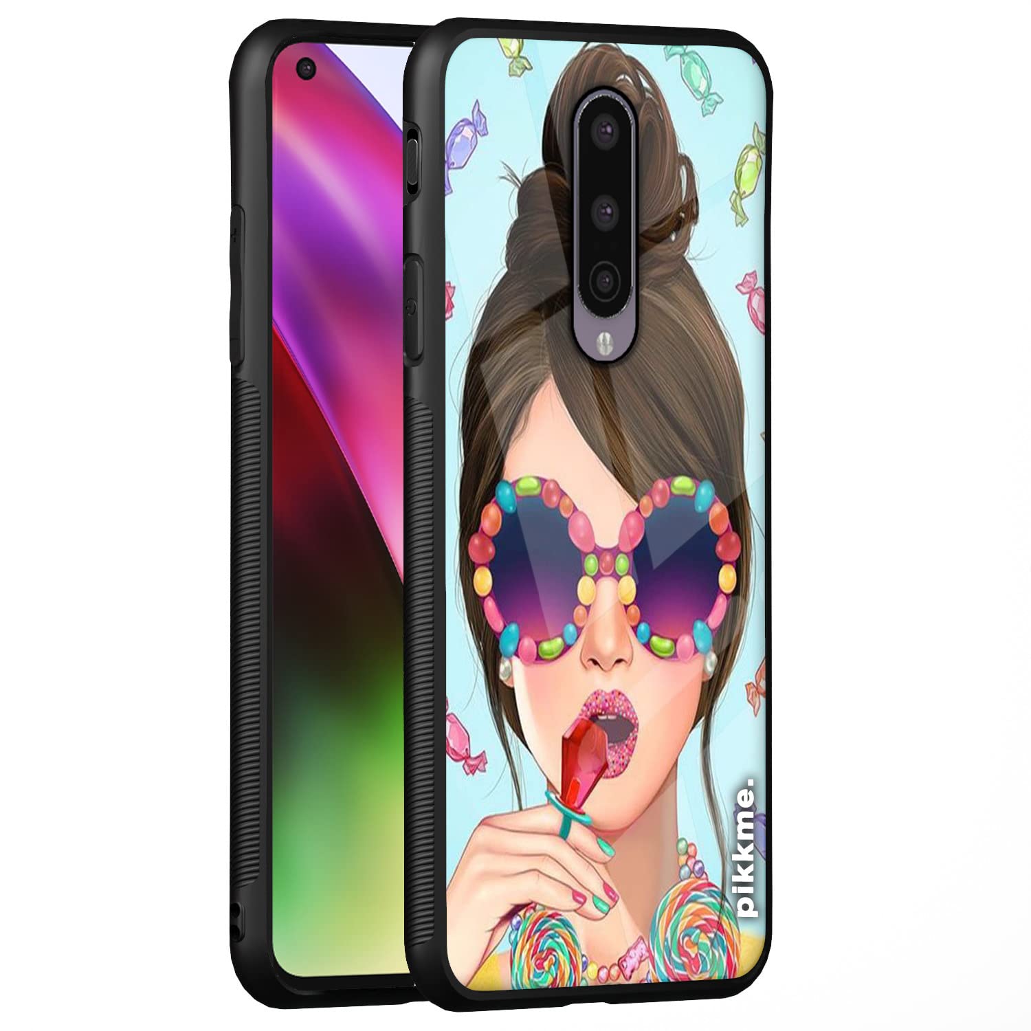 OnePlus 8 Hybrid phone cover by Pikkme
