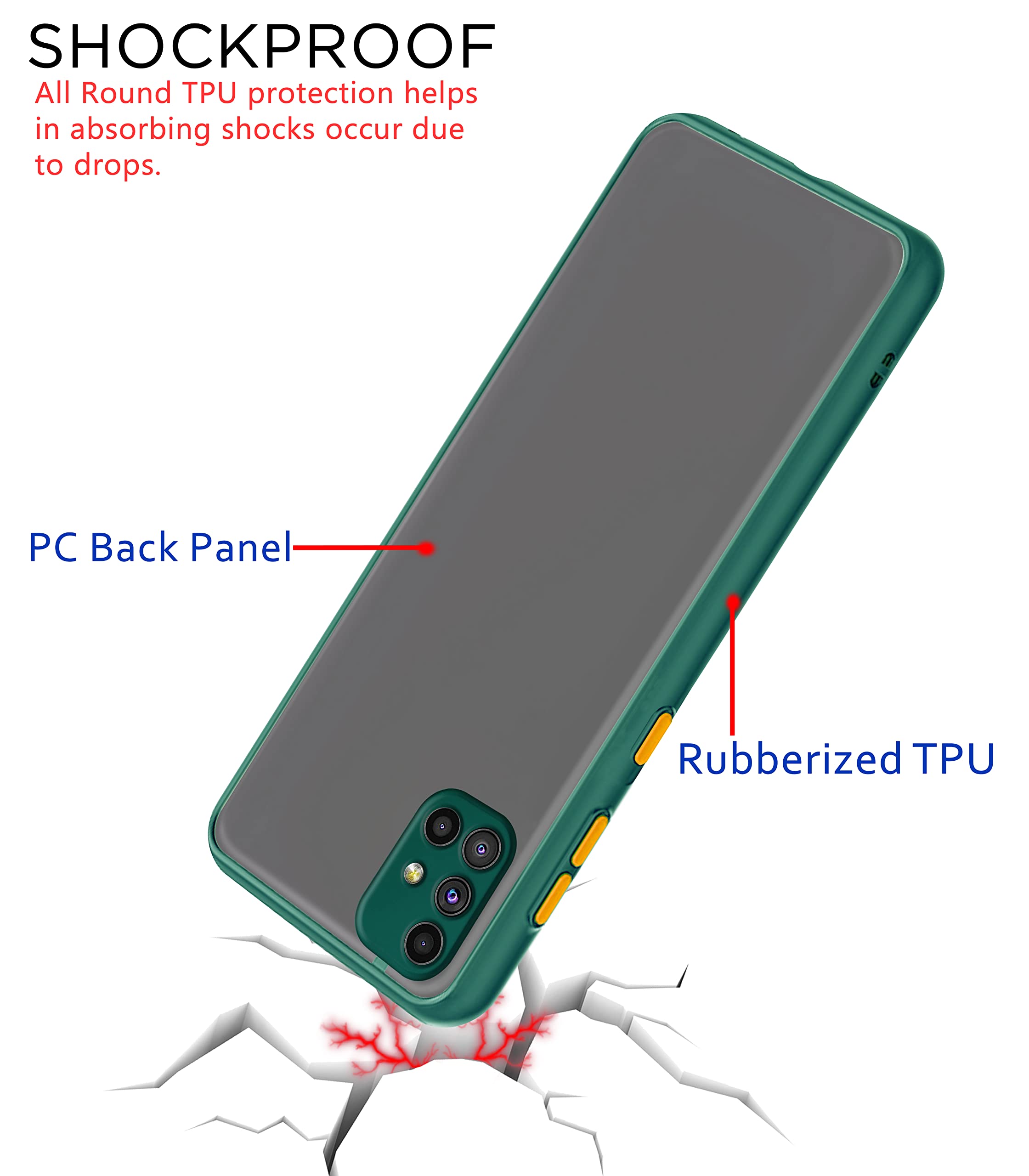 Light green back cover for Samsung A51 – Pikkme – photo 4