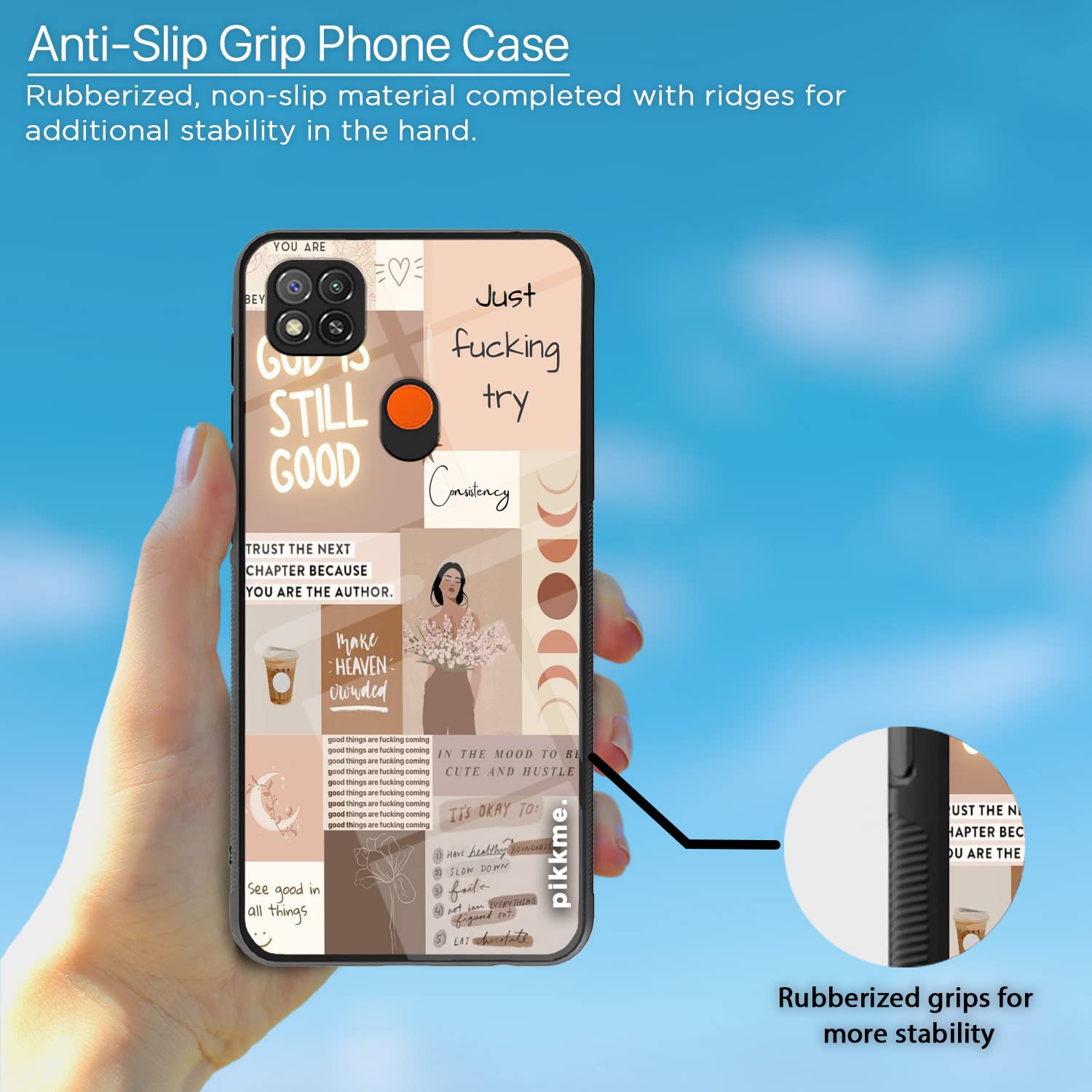 Redmi 10A/9, Poco C31 Hybrid mobile cover by Pikkme – photo 5
