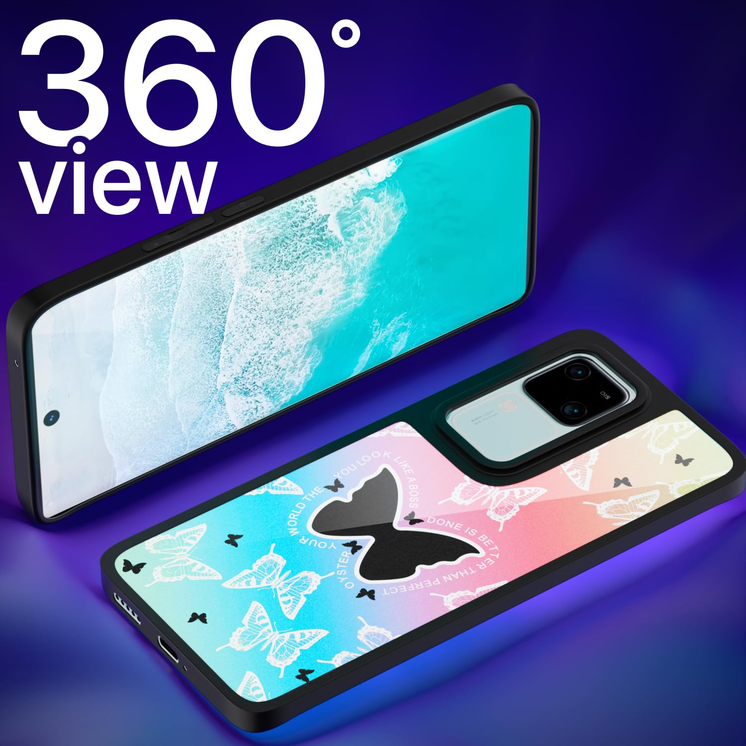 PC-TPU Back cover for Vivo V30/V30 Pro 5G – Pikkme – photo 4
