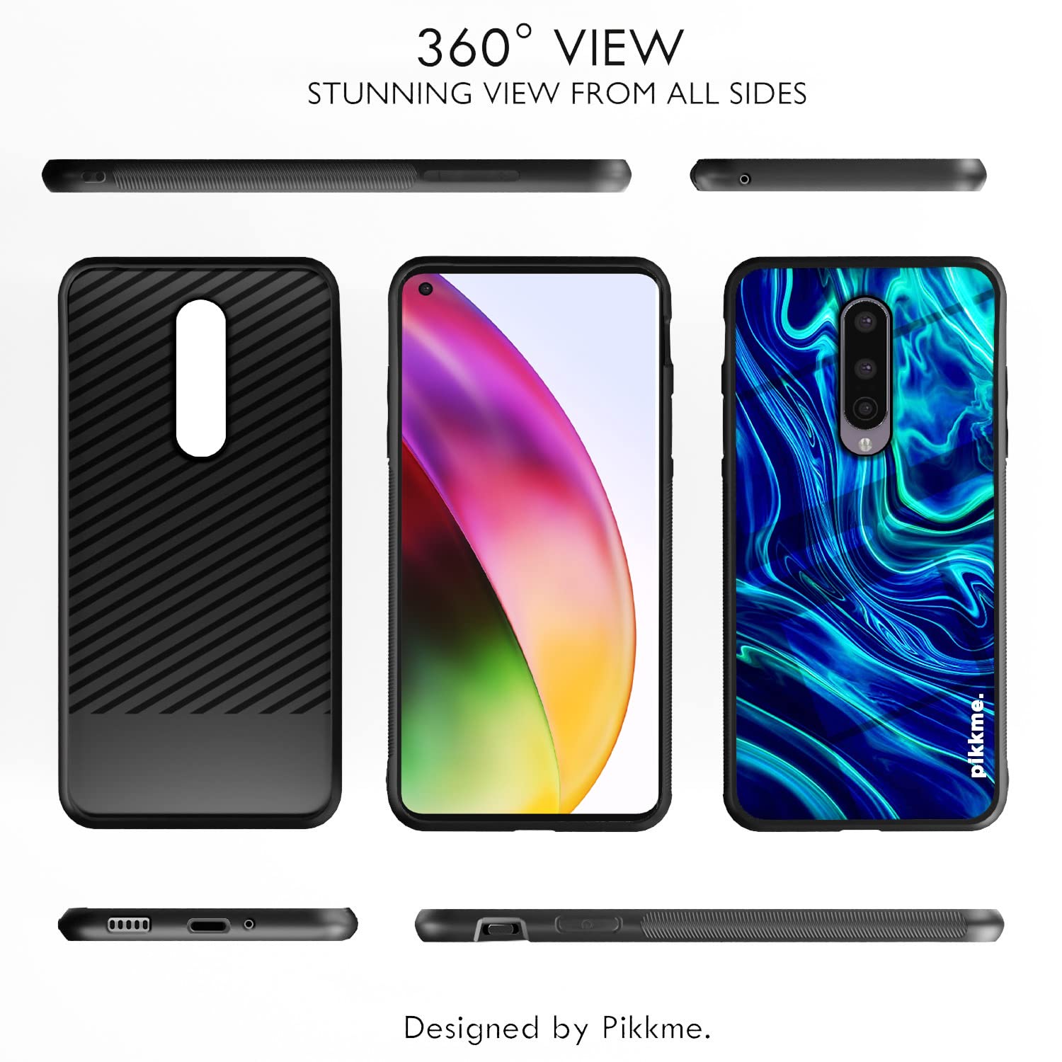 OnePlus 8 Hybrid phone cover by Pikkme – photo 2
