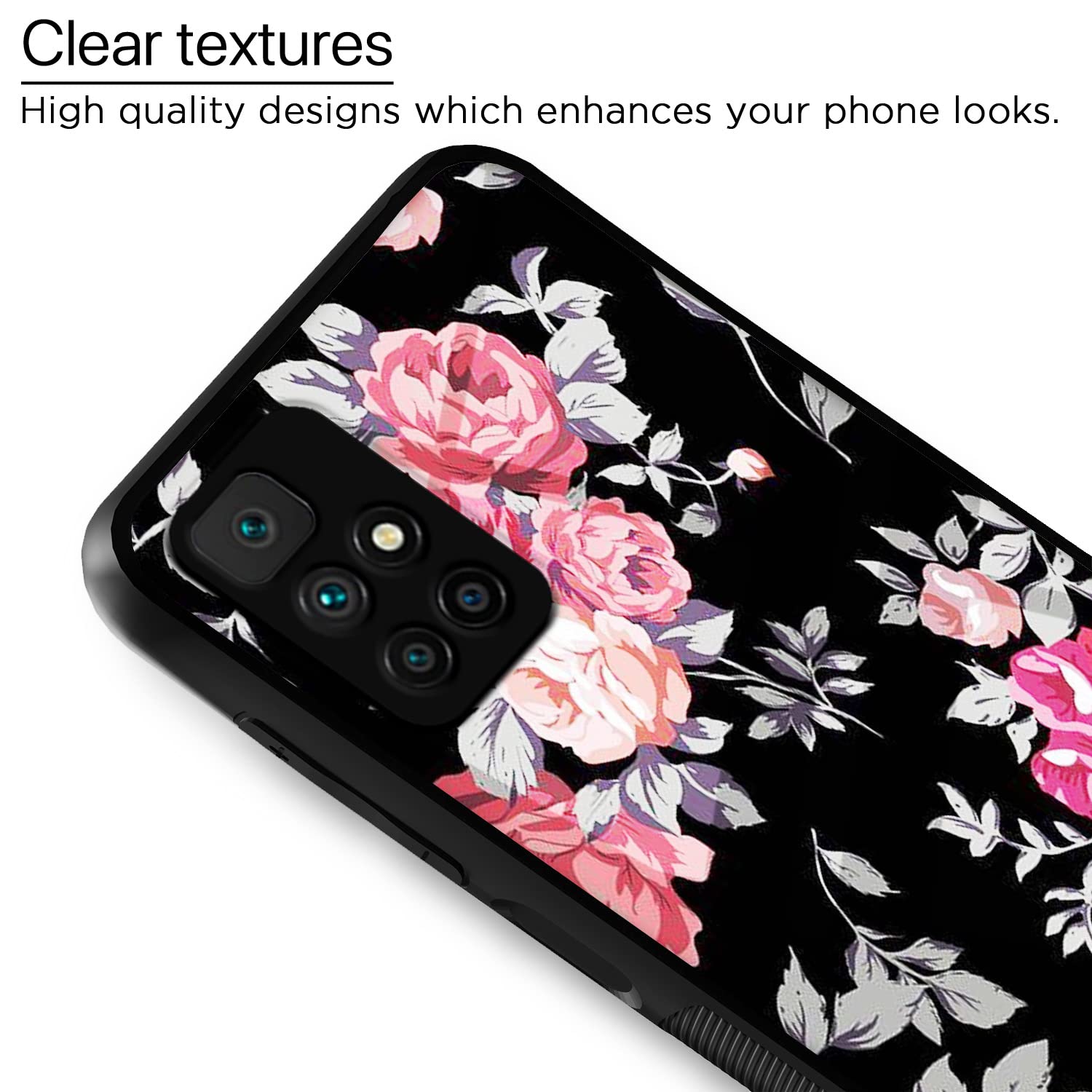 Pikkme Redmi 10 Prime Flower back cover – photo 4