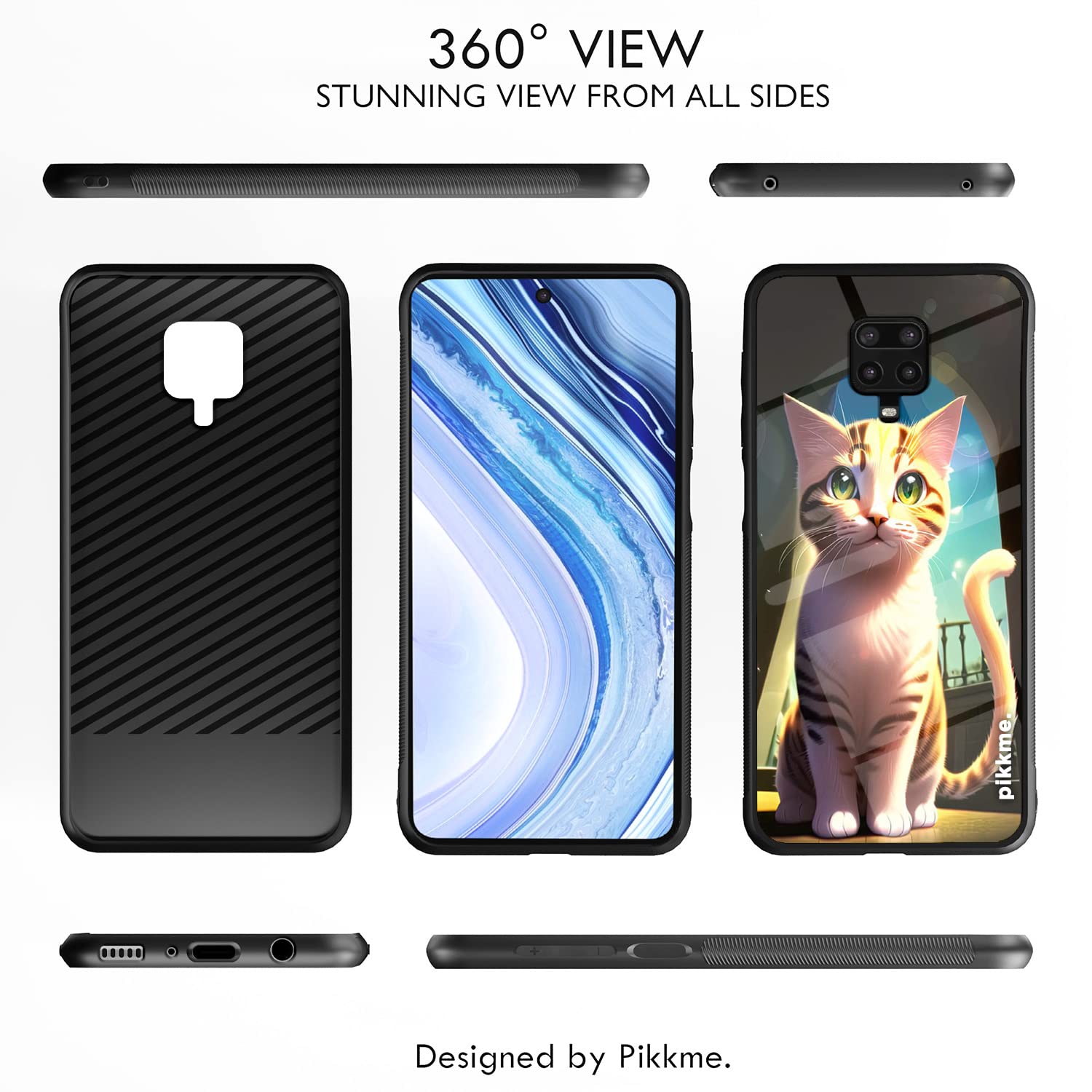 Cat Mobile cover for Redmi Note 9 Pro/Note 9 Pro Max/Note 10 Lite – Pikkme – photo 2