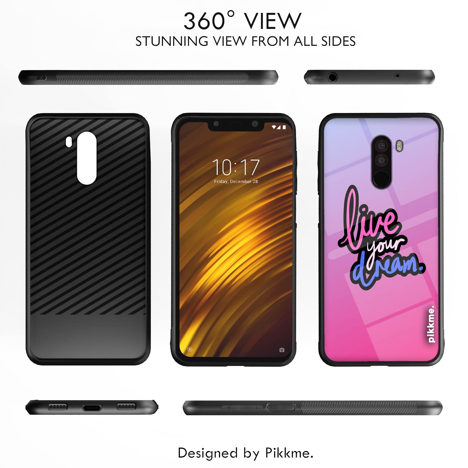 Poco F1 Hybrid mobile cover by Pikkme – photo 2