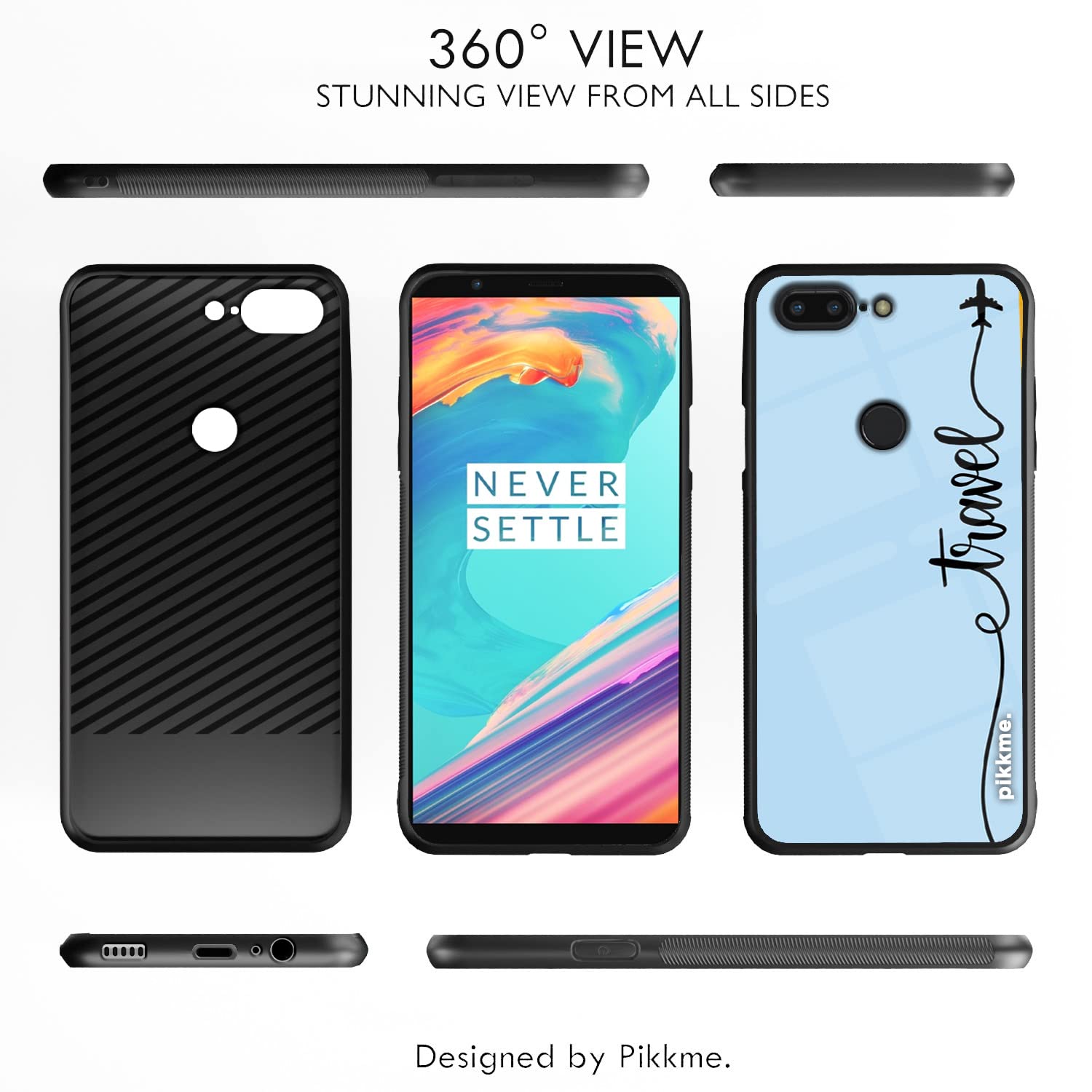 OnePlus 5T Hybrid back cover by Pikkme – photo 2