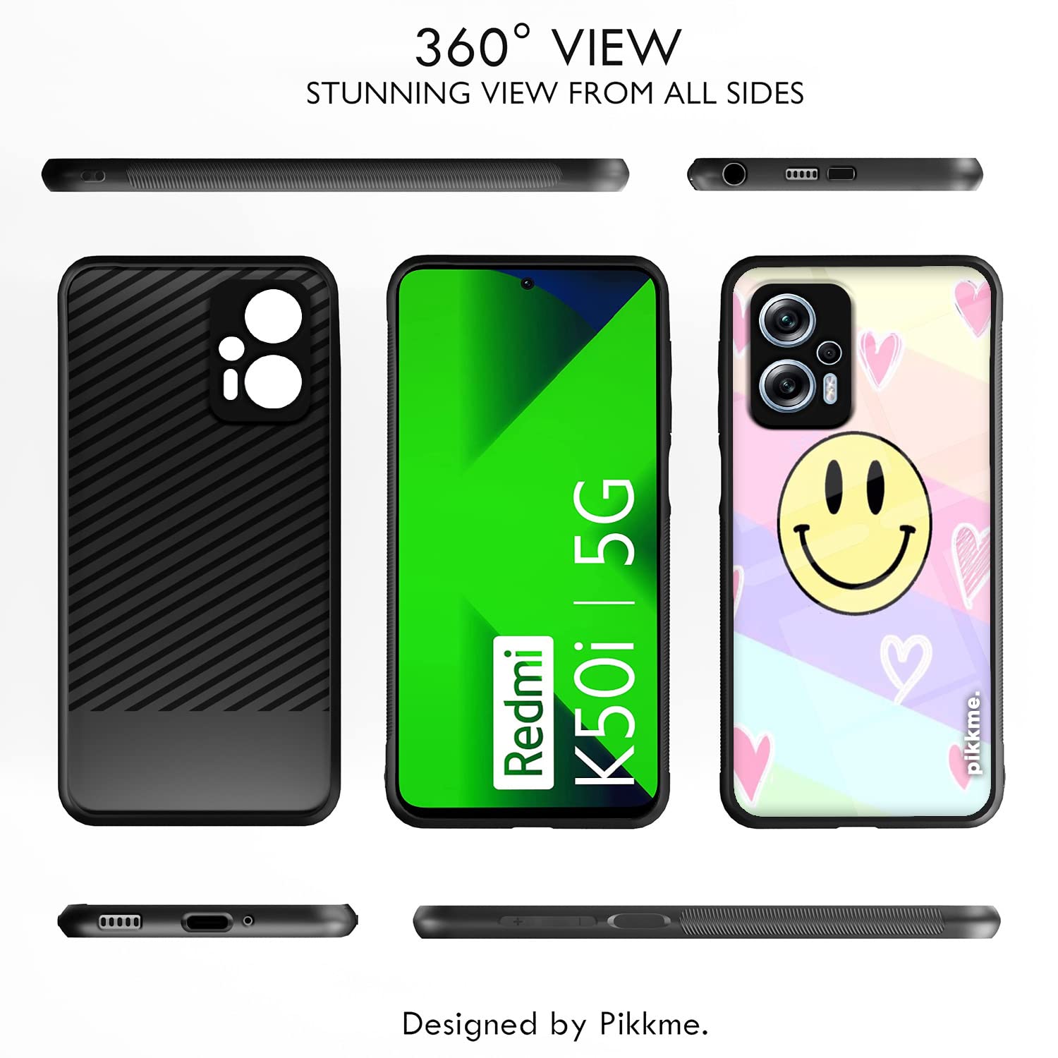 Redmi K50i 5G mobile back cover by Pikkme – photo 2