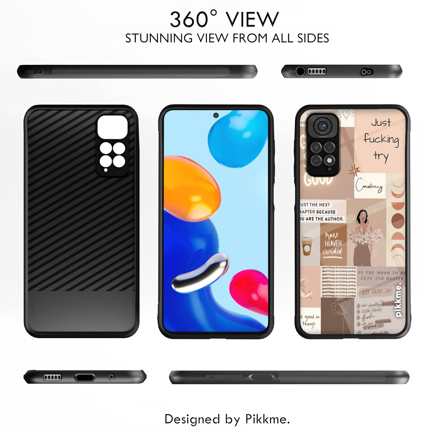 Redmi Note 11/Note 11s Hybrid phone cover by Pikkme – photo 2
