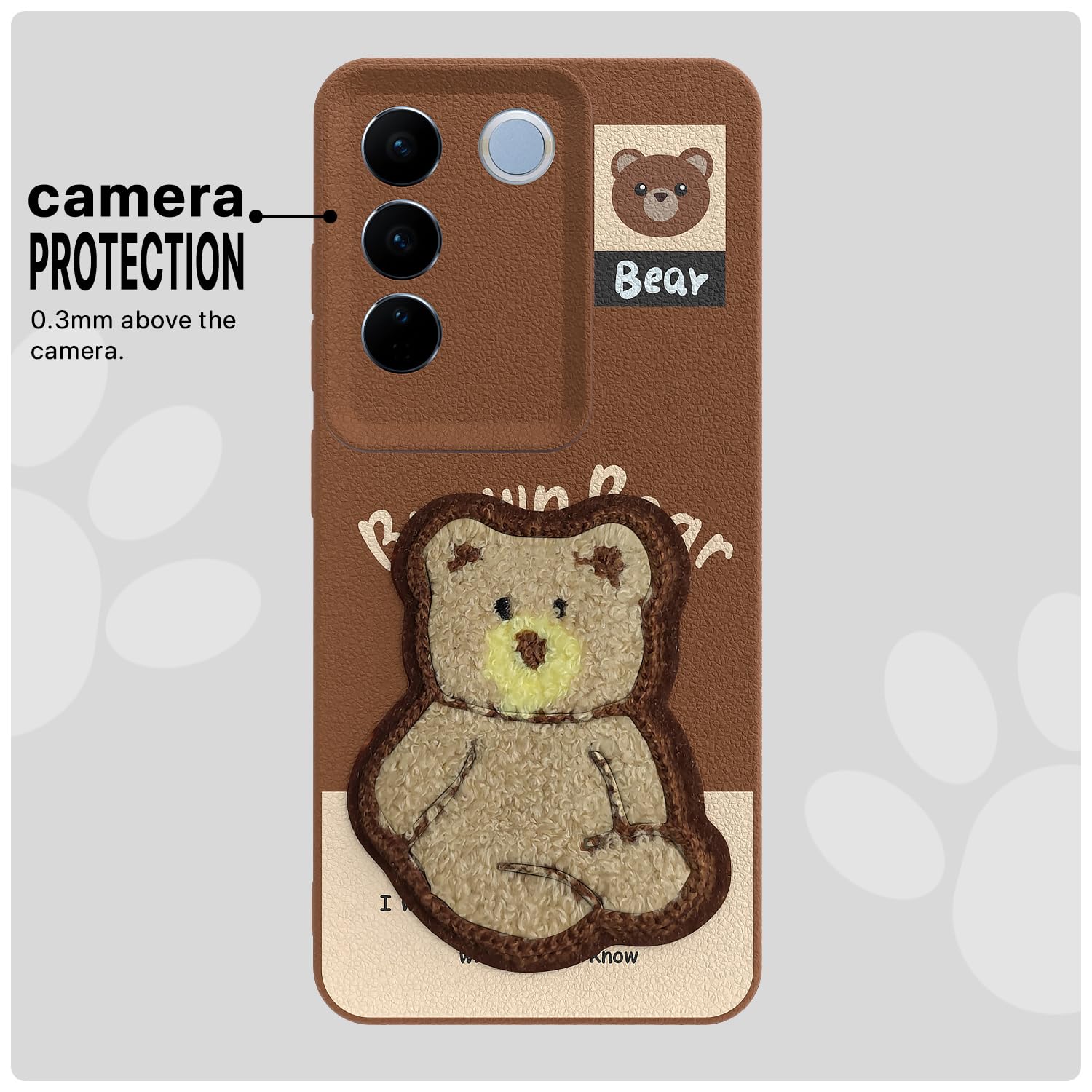 Pikkme brown back cover for Vivo V27/V27 Pro 5G – photo 6