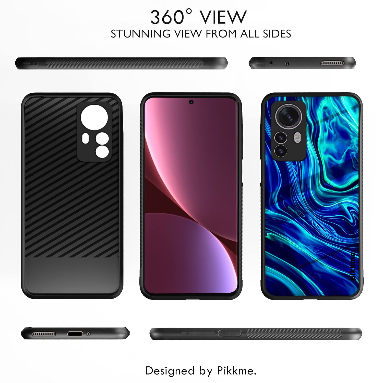 Hybrid Mobile back cover for Mi 12 Pro 5G – Pikkme – photo 2