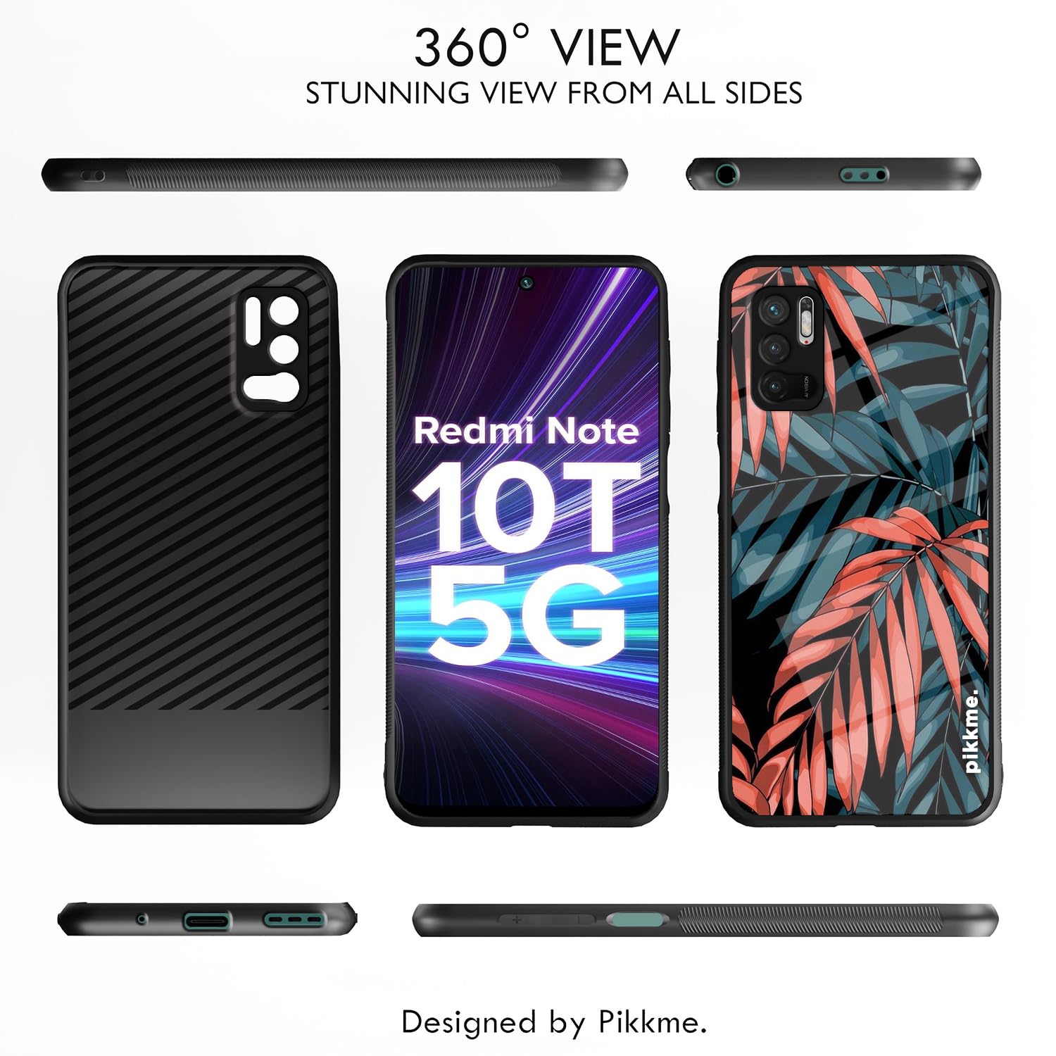 Redmi Note 10T/Poco M3 Pro 5G Flower phone cover by Pikkme – photo 2