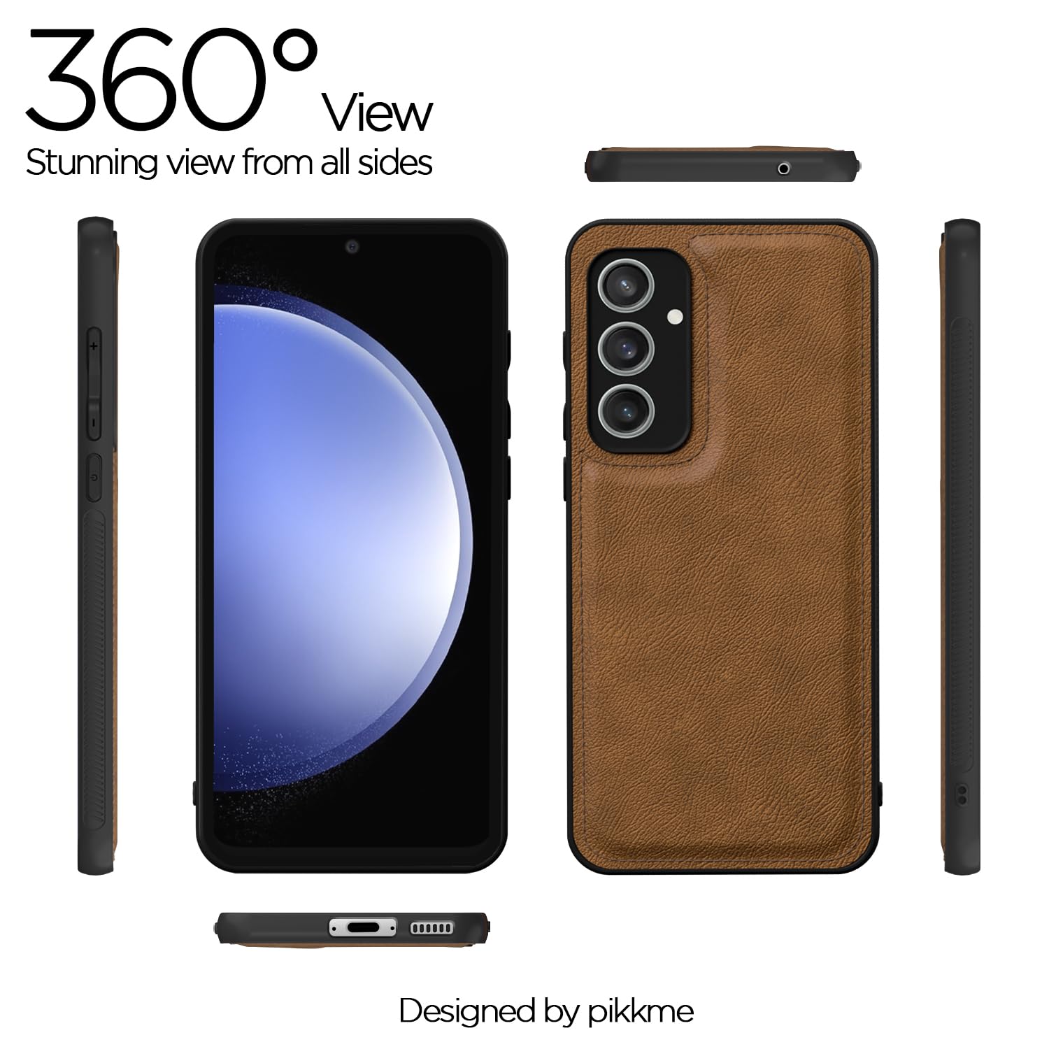 Brown back cover for Samsung S23 FE 5G – Pikkme – photo 2