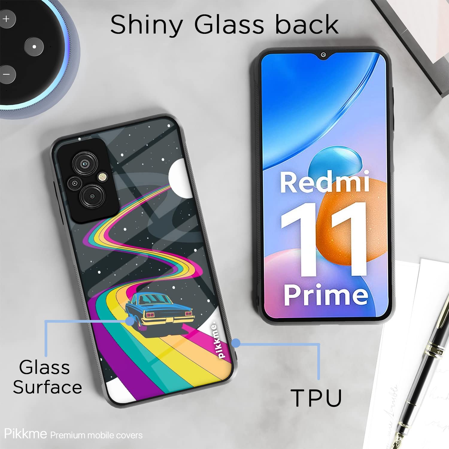 Pikkme Hybrid mobile back cover for Redmi 11 Prime 4G – photo 3