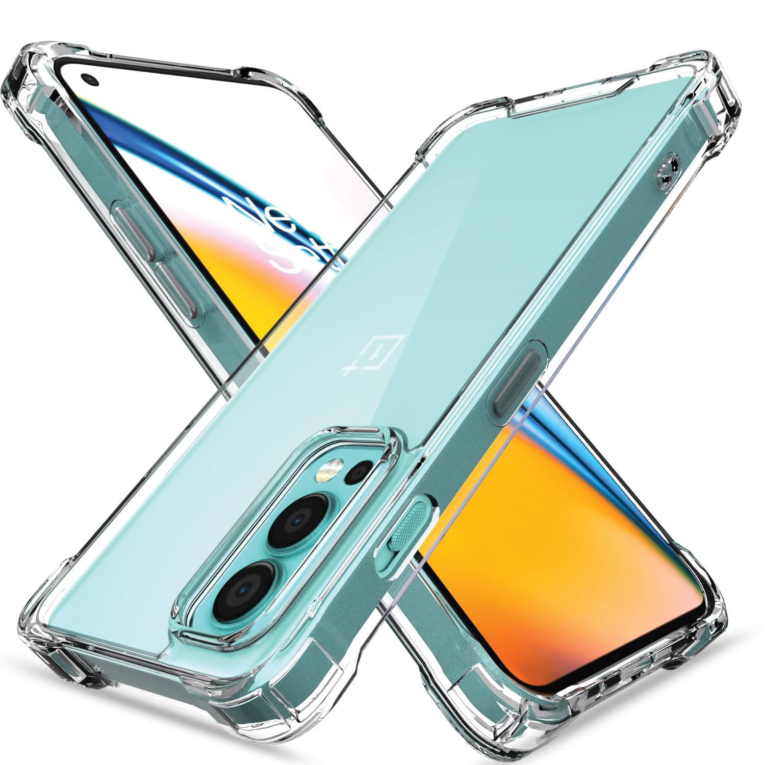 Pikkme OnePlus Nord 2 5G transparent back cover
